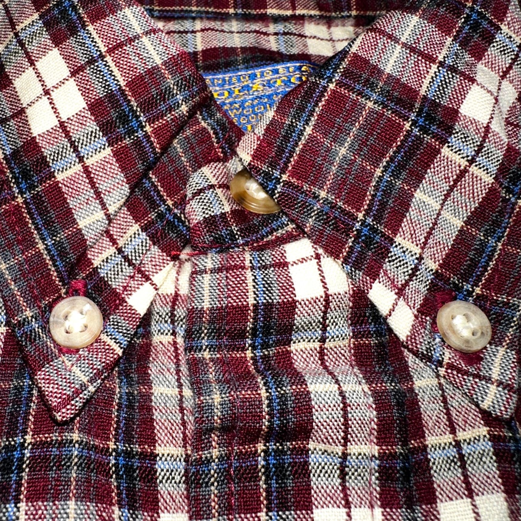 Pendleton VINTAGE Pendleton Shirt Mens M Wool Plaid Red 70s USA Button Up Size US M / EU 48-50 / 2 - 3 Thumbnail