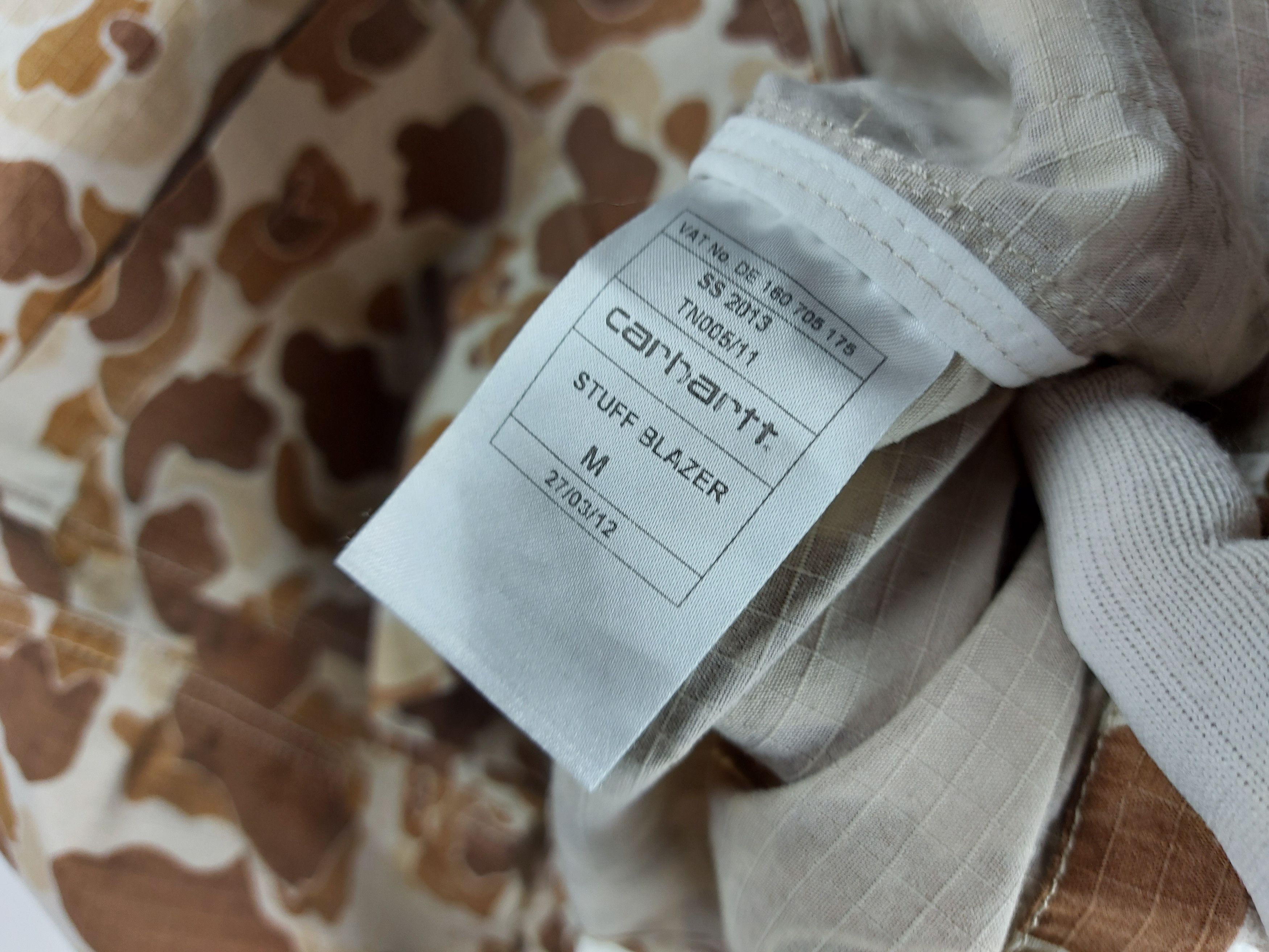 Carhartt Vintage Carhartt Stuff Blazer Jacket Size US M / EU 48-50 / 2 - 6 Thumbnail