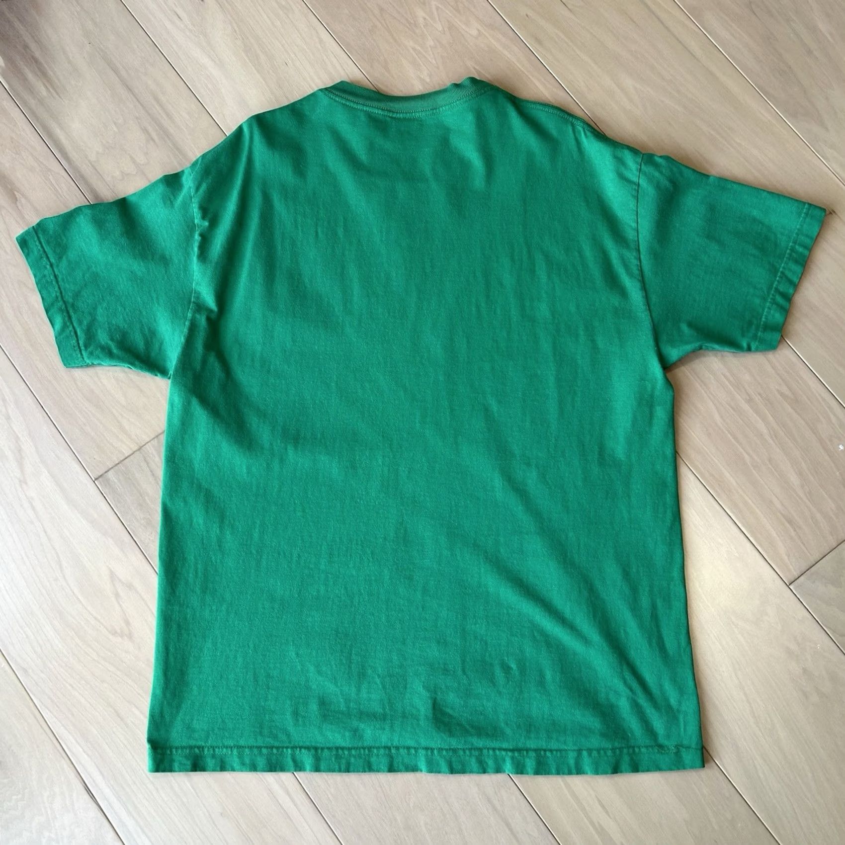 Vintage VINTAGE Gumby Face Prema Toy Tee Green T-Shirt Short Sleeve Men's XL Crew Neck Cotton Alstyle Graphic Print Tee 90s, Cartoon, TV, Vntg Theme Mens Size US XL / EU 56 / 4 - 2 Thumbnail