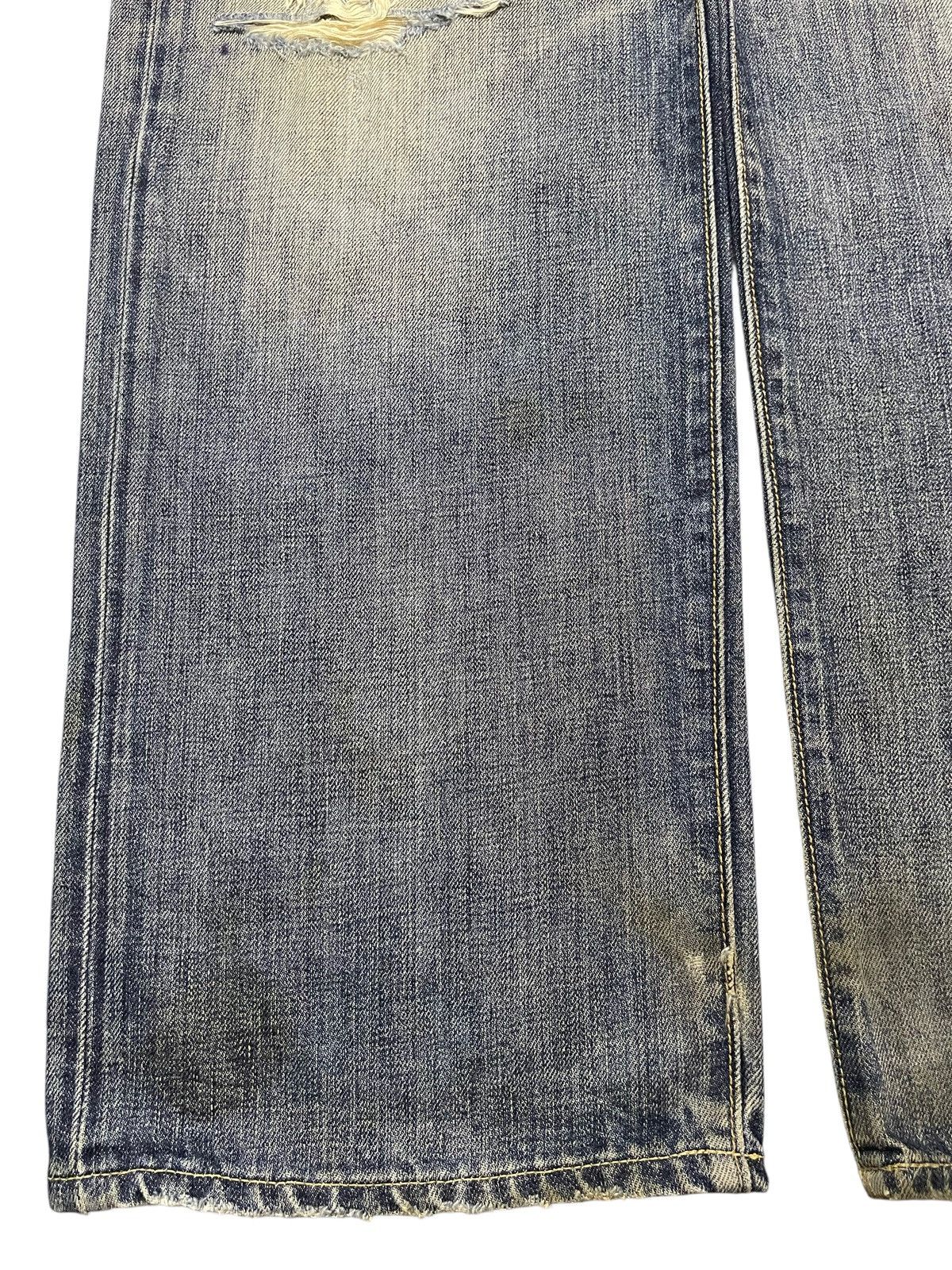 Gap Vintage 90s Gap Faded Mud Wash Distressed Wide Leg Baggy Size US 34 / EU 50 - 7 Thumbnail