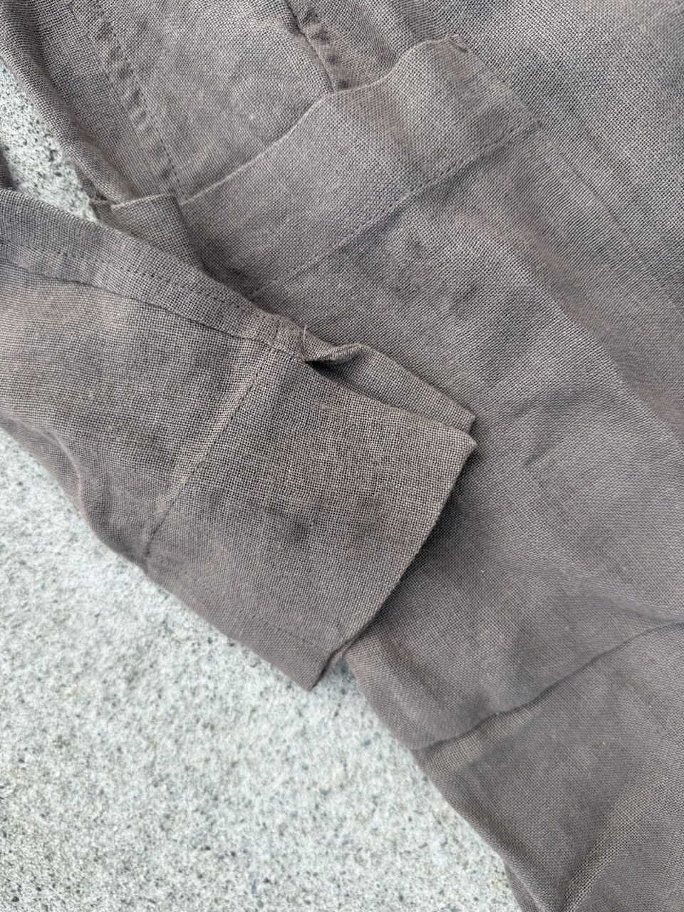 Jil Sander Jil Sander - Vintage Linen Shirt/Coat Size XS / US 0-2 / IT 36-38 - 7 Thumbnail
