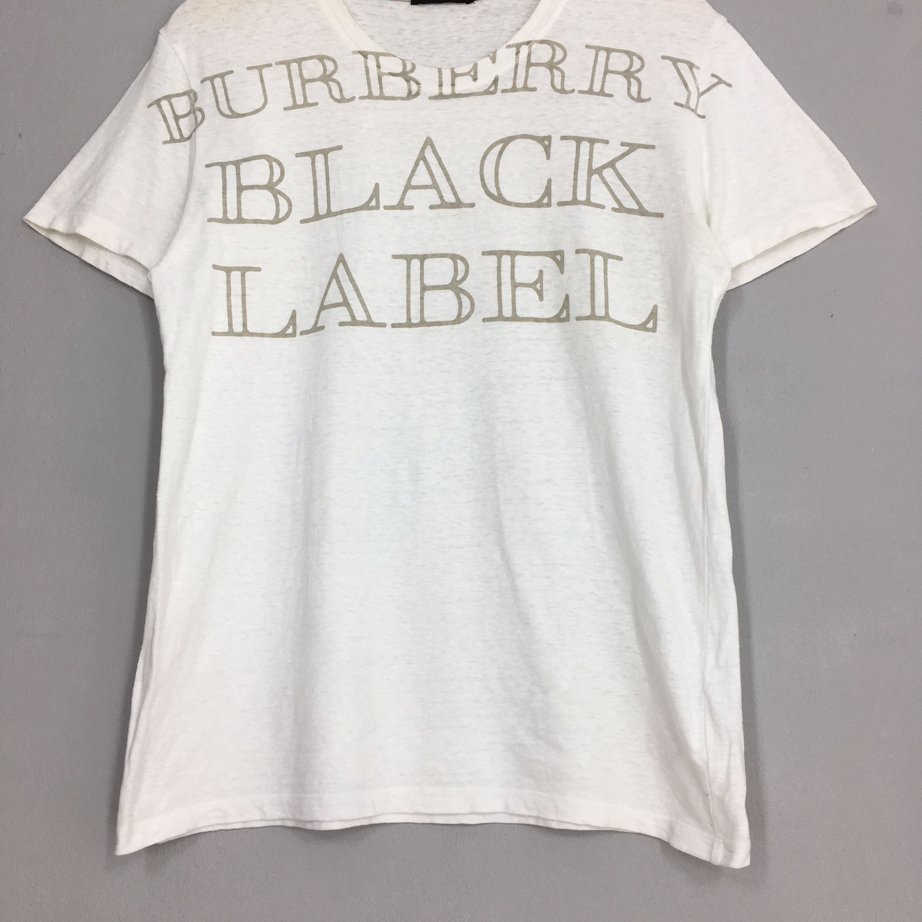 Burberry Vintage Burberrys Black Label Spell Out Tshirt Small Size US S / EU 44-46 / 1 - 3 Thumbnail