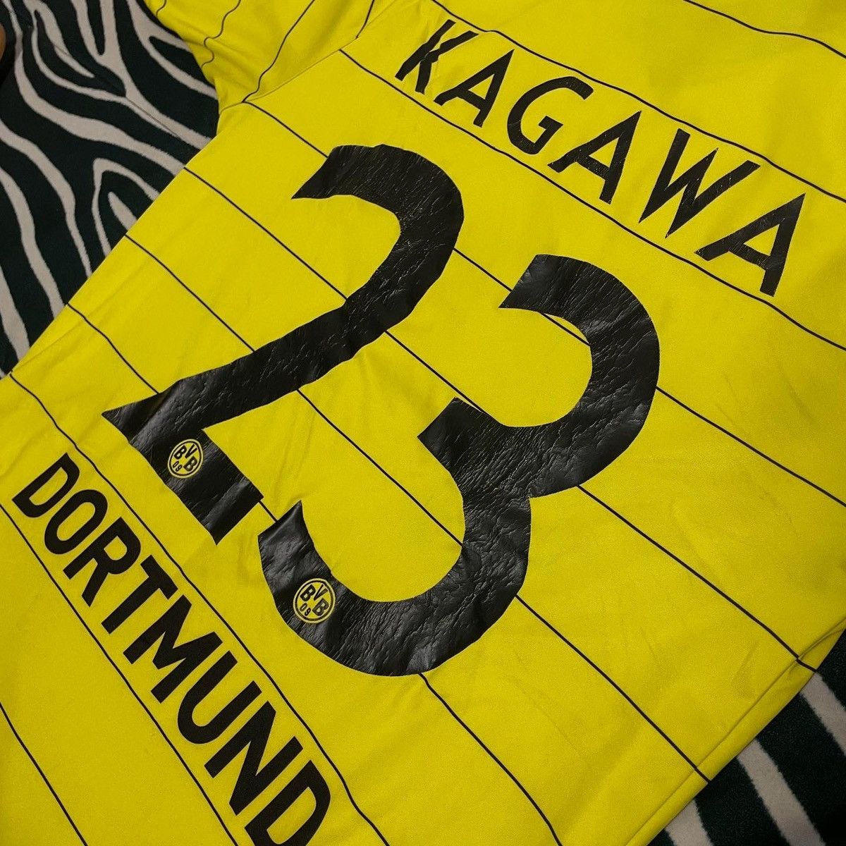 Kappa Kappa BVB #23 Kagawa Borussia Dortmund 2010/11 Home Jersey Size US M / EU 48-50 / 2 - 5 Thumbnail