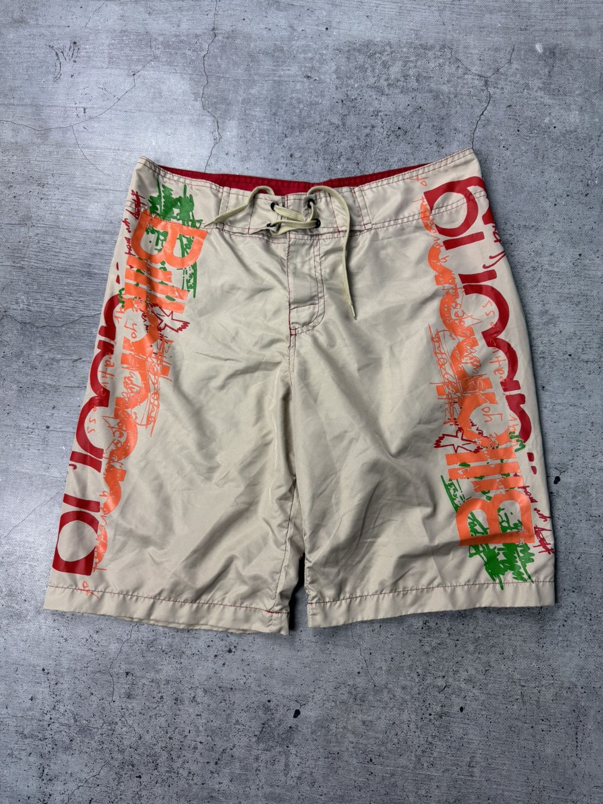 Billabong Vintage Billabong Board Shorts Signature Andy Irons Size US 36 / EU 52 - 1 Thumbnail