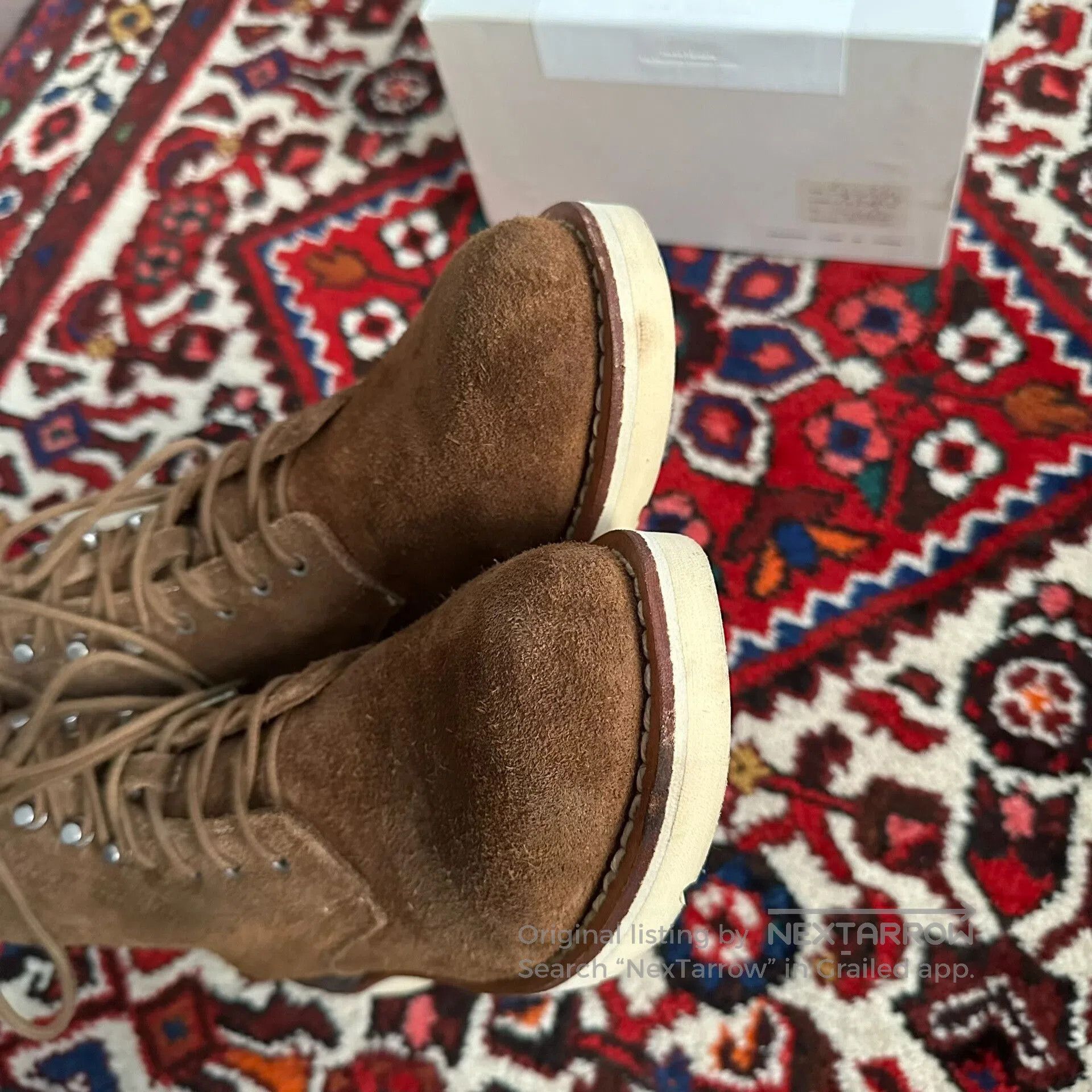 Visvim visvim Virgil Boots in Brown Suede. Size US 9.5 / EU 42-43 - 6 Thumbnail