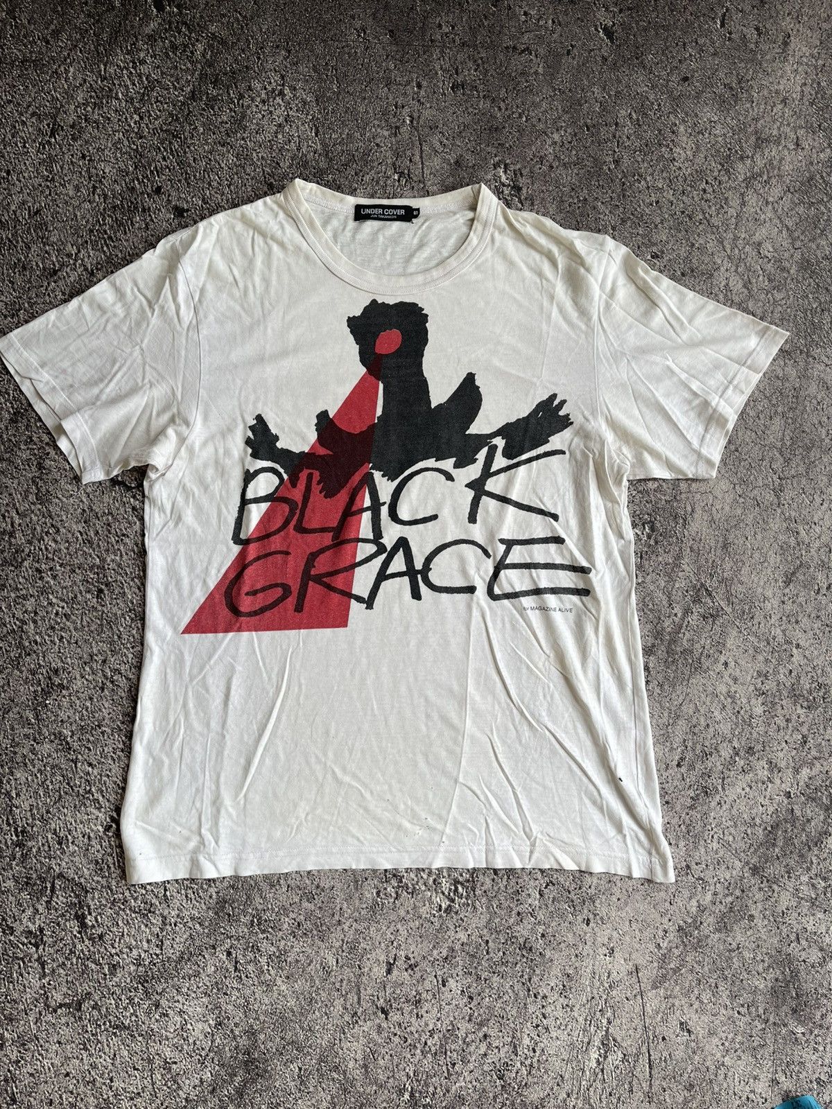 Undercover Y2K Undercover “Black Grace” tshirt Size US M / EU 48-50 / 2 - 1 Thumbnail