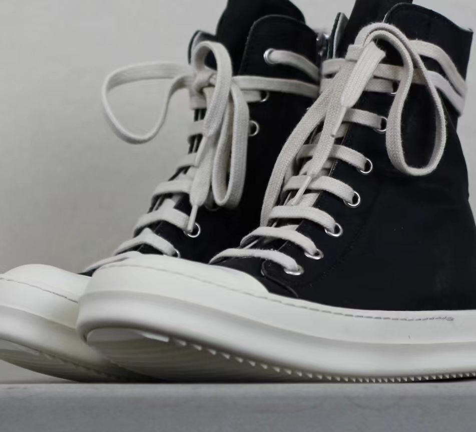 Rick Owens Rick owens drkshdw Double-track Wax-faced h 2408-Nextarrow Size US 6 / IT 36 - 2 Thumbnail