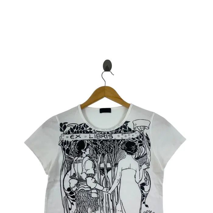 Paul Smith PAUL SMITH BLACK Label Ex Libris Art Nouveau Tee Shirt Size M / US 6-8 / IT 42-44 - 2 Thumbnail