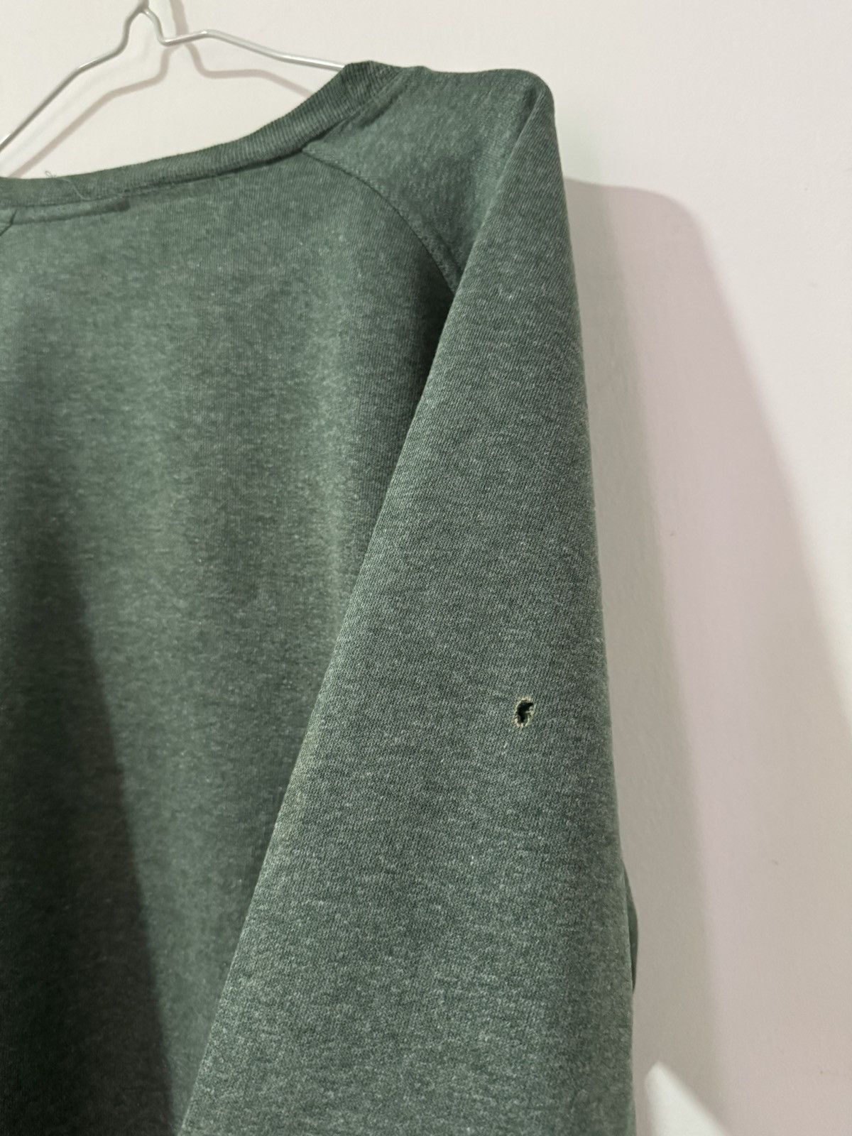 Trussardi Vintage 90's Trussardi Green Sweatshirt S-M Size Size US S / EU 44-46 / 1 - 4 Thumbnail