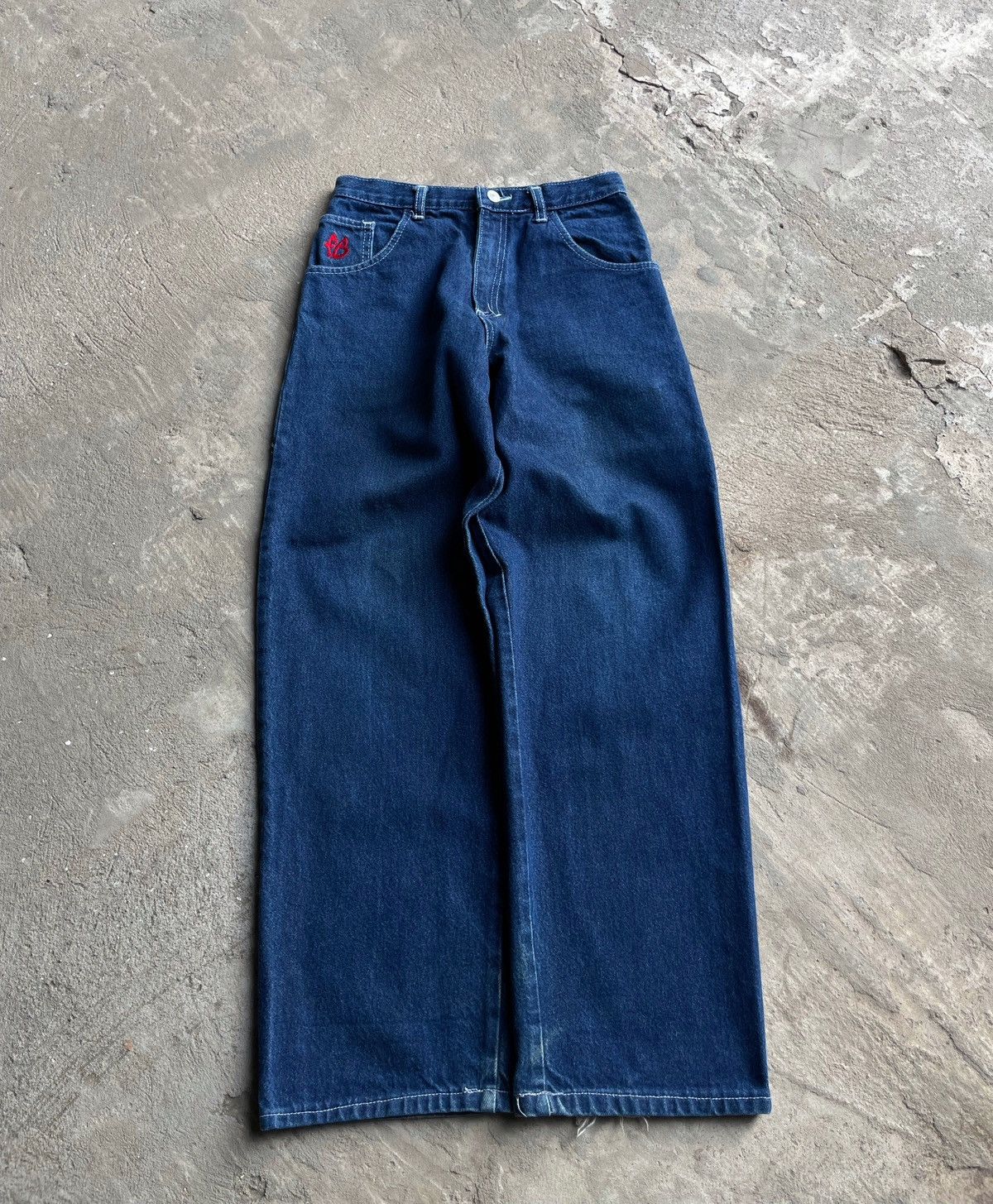 Fubu × Vintage Vintage FUBU Rap Hip Hop Carpenter Jeans Y2K Size US 27 - 2 Thumbnail