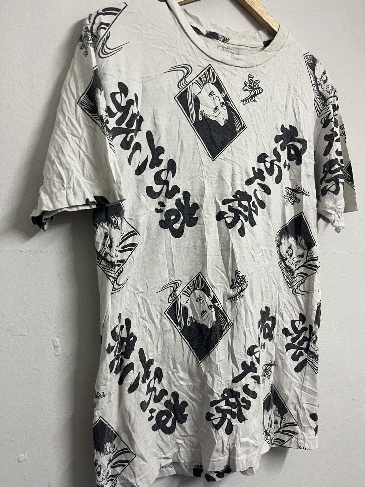 Japanese Brand 💥Japanese Brand Full Printed Geisha Sukajan Gaijin Tee Size US M / EU 48-50 / 2 - 2 Thumbnail