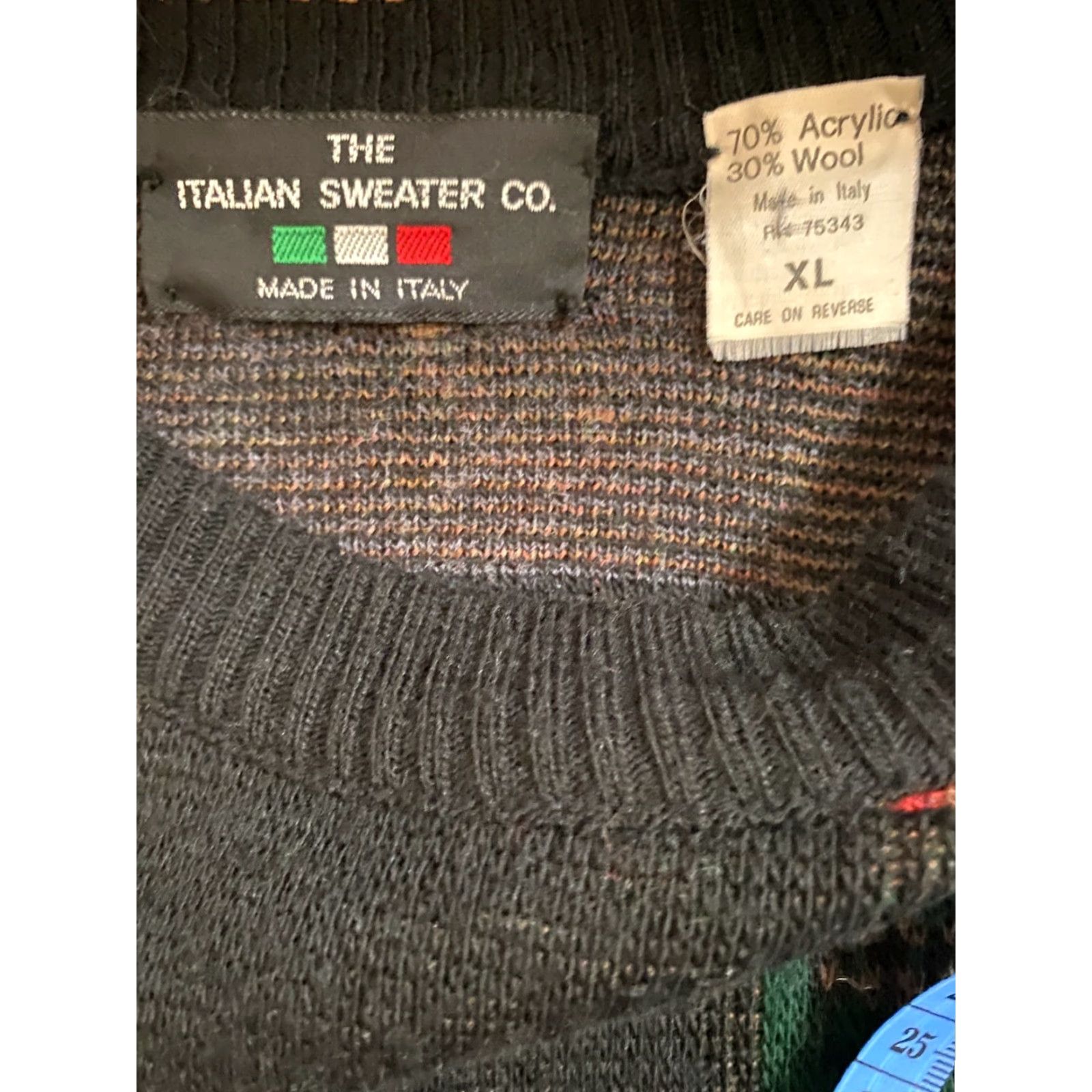 Coogi VINTAGE The Italian Sweater Co. Coogi Style Cosby Textured Sweatshirt Men Sz XL Size US XL / EU 56 / 4 - 4 Thumbnail