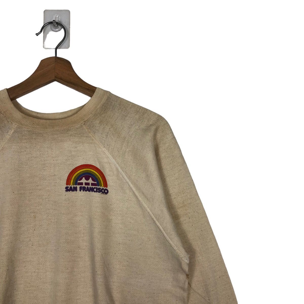 Japanese Brand 🔥90’s Vintage Sweatshirt Crewneck San Francisco Size US M / EU 48-50 / 2 - 6 Thumbnail