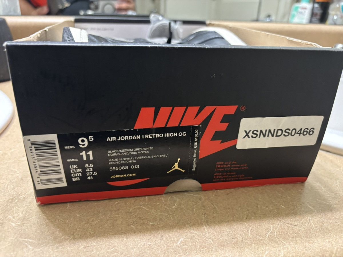 Jordan Brand Jordan 1 Shadow (2018) Size US 9.5 / EU 42-43 - 7 Thumbnail
