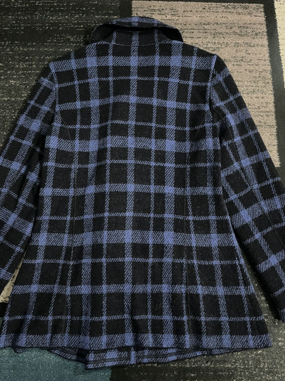 Courreges Vintage Courreges Plaid Wool Jacket Size S / US 4 / IT 40 - 9 Thumbnail