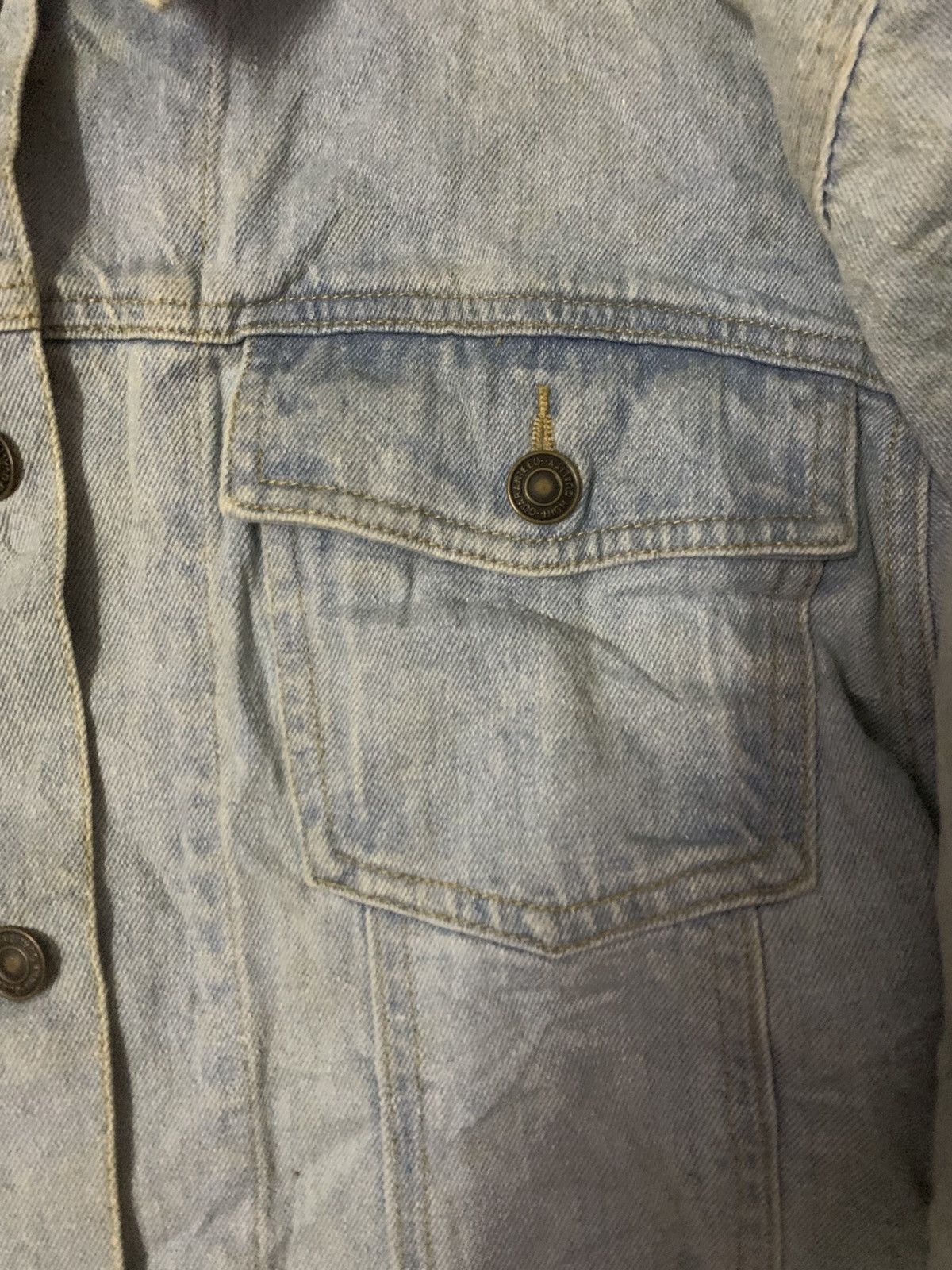 Seditionaries Nice Tequila Embroidery Flare Skull Denim Jacket Size US M / EU 48-50 / 2 - 3 Thumbnail