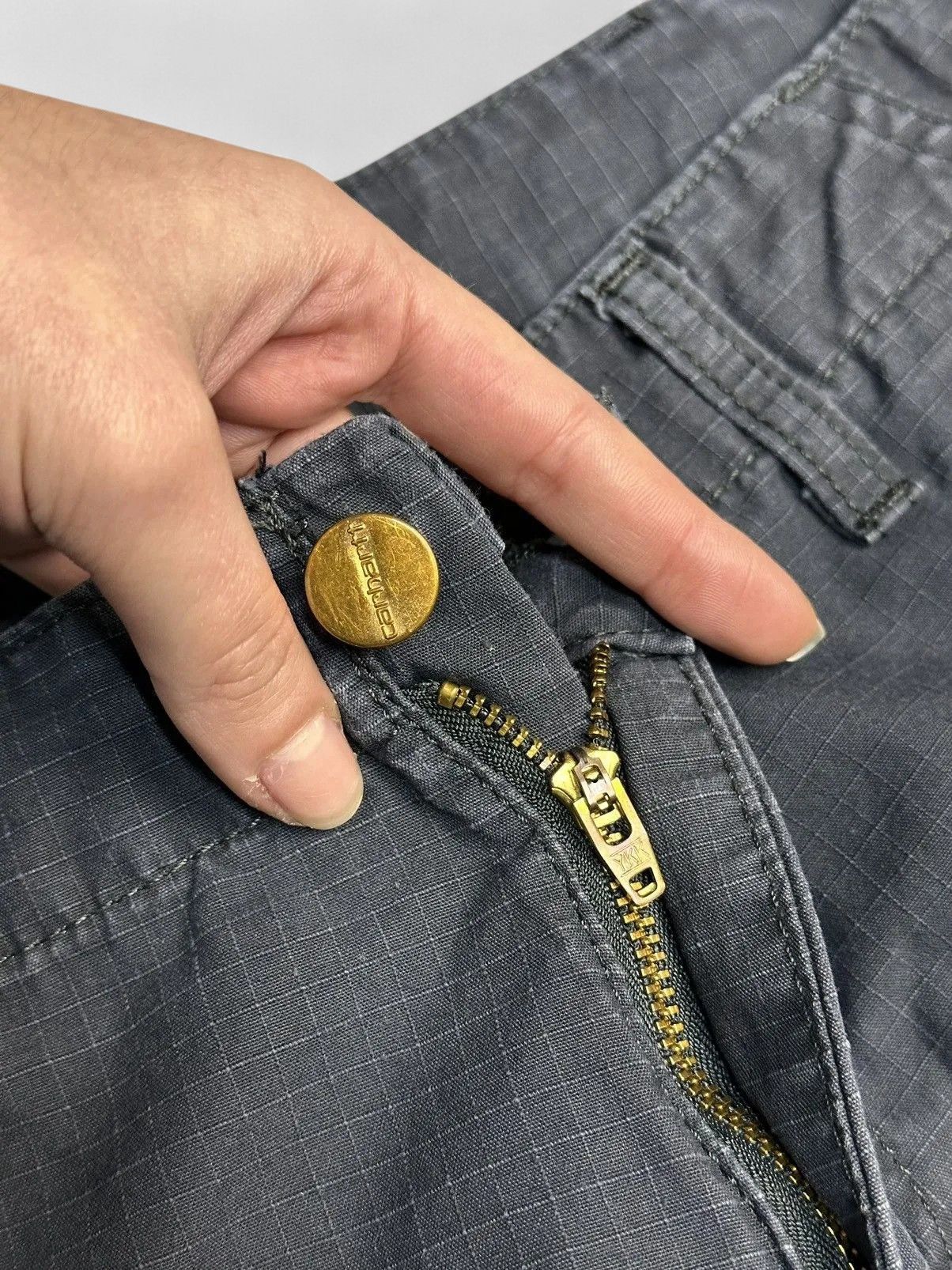 Carhartt Y2K Carhartt Blue Heavy Work Pants Utility Streetwear Size US 32 / EU 48 - 7 Thumbnail