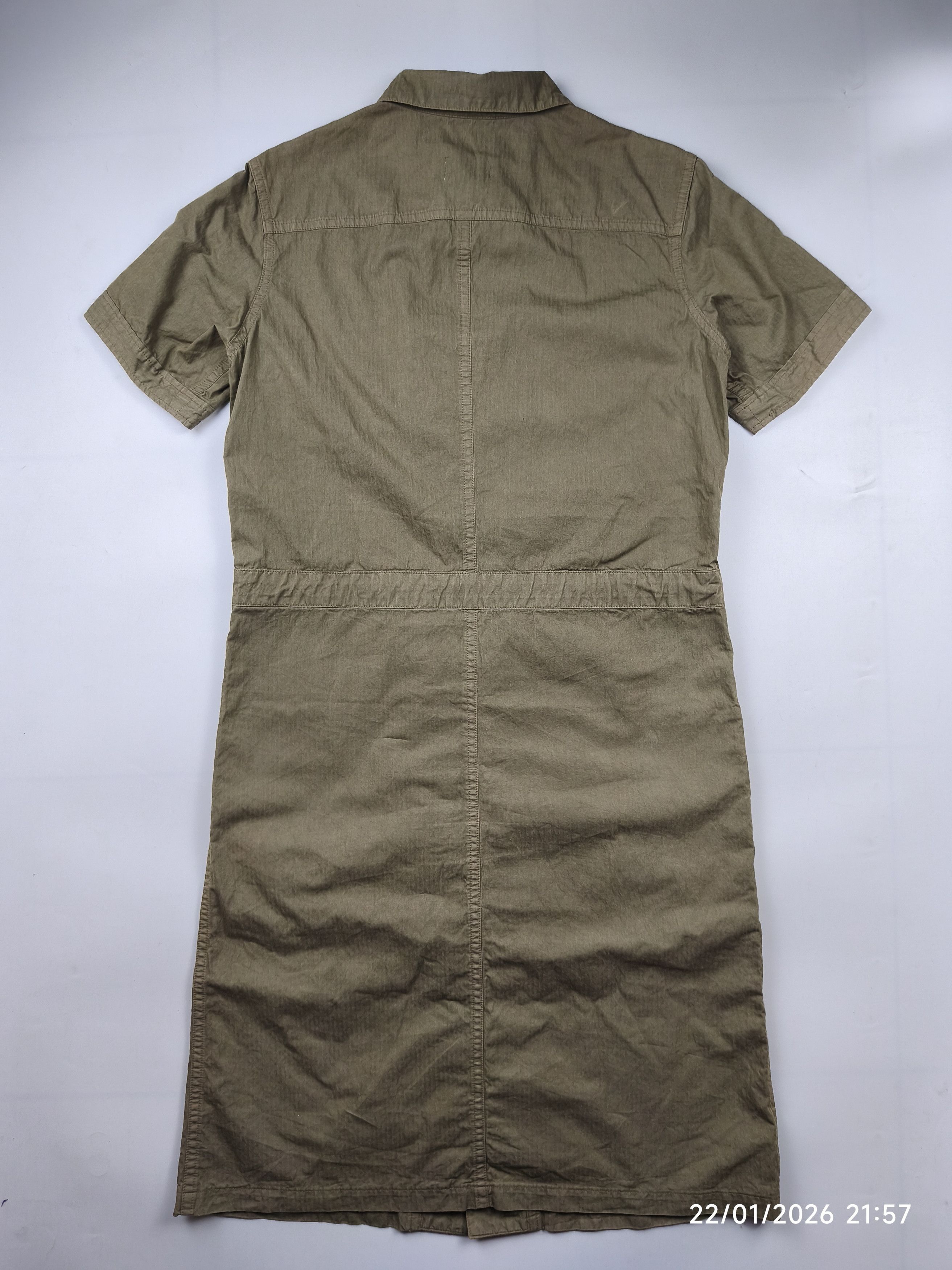 Final Home Final home garment dyed safari dress Size XS / US 0-2 / IT 36-38 - 2 Thumbnail
