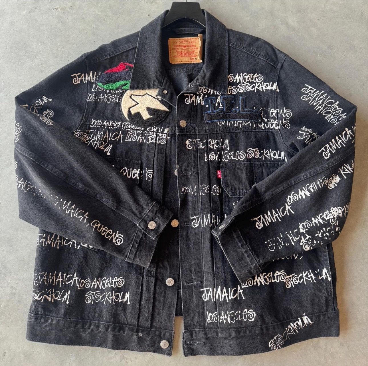 Levis X Stussy Jacket | Grailed
