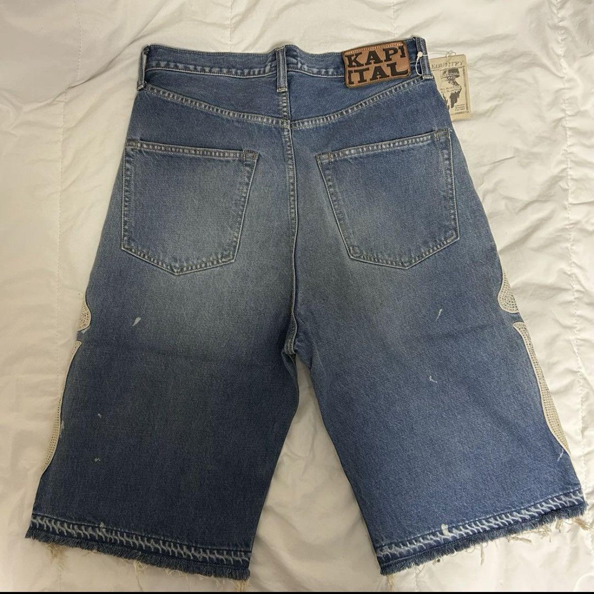 Kapital kapital 14oz Denim 5P Bone Shorts Size US 32 / EU 48 - 2 Thumbnail