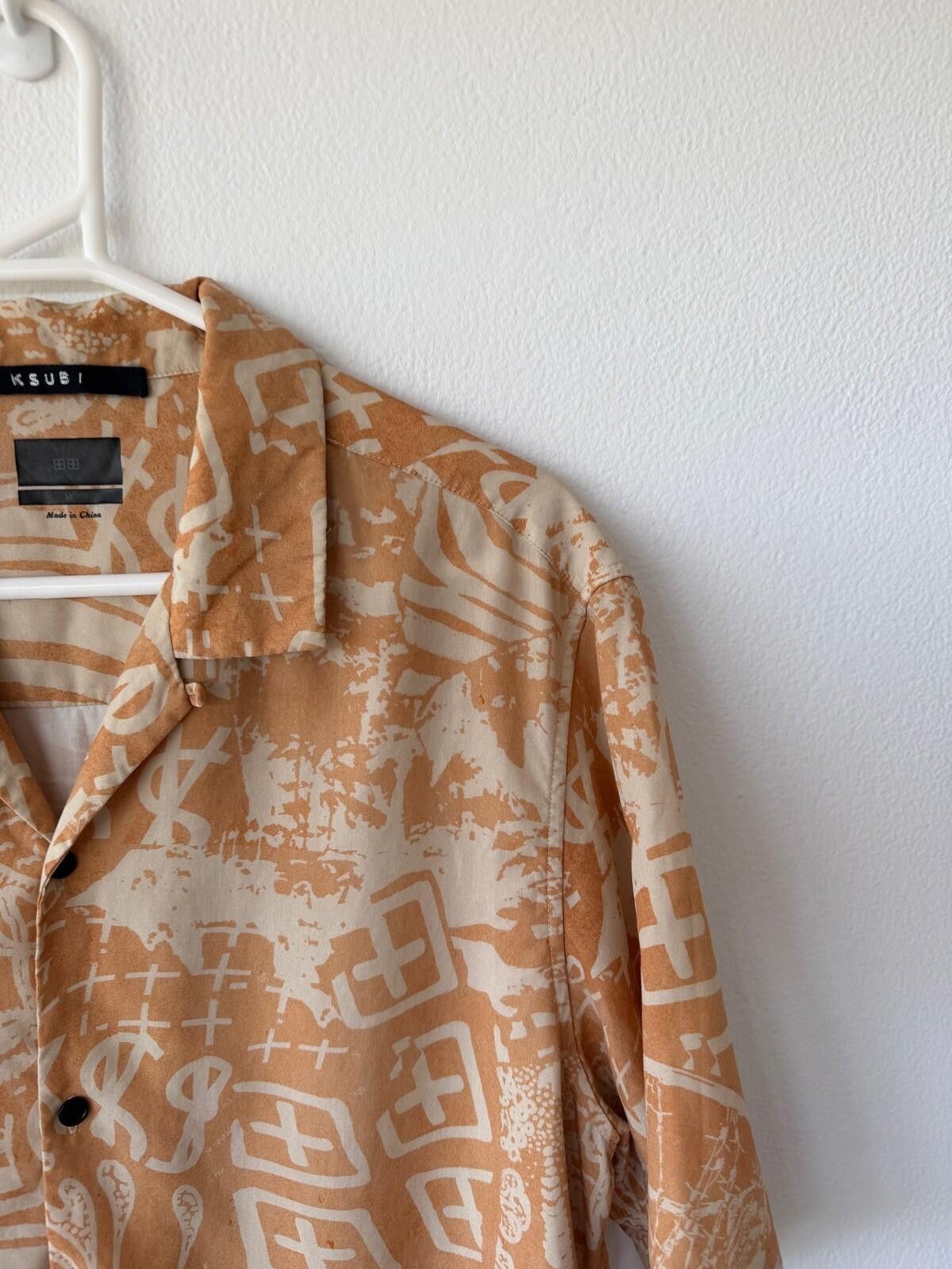 Ksubi new ksubi medium short sleeve resort shirt patty mills ikon Size US M / EU 48-50 / 2 - 3 Thumbnail