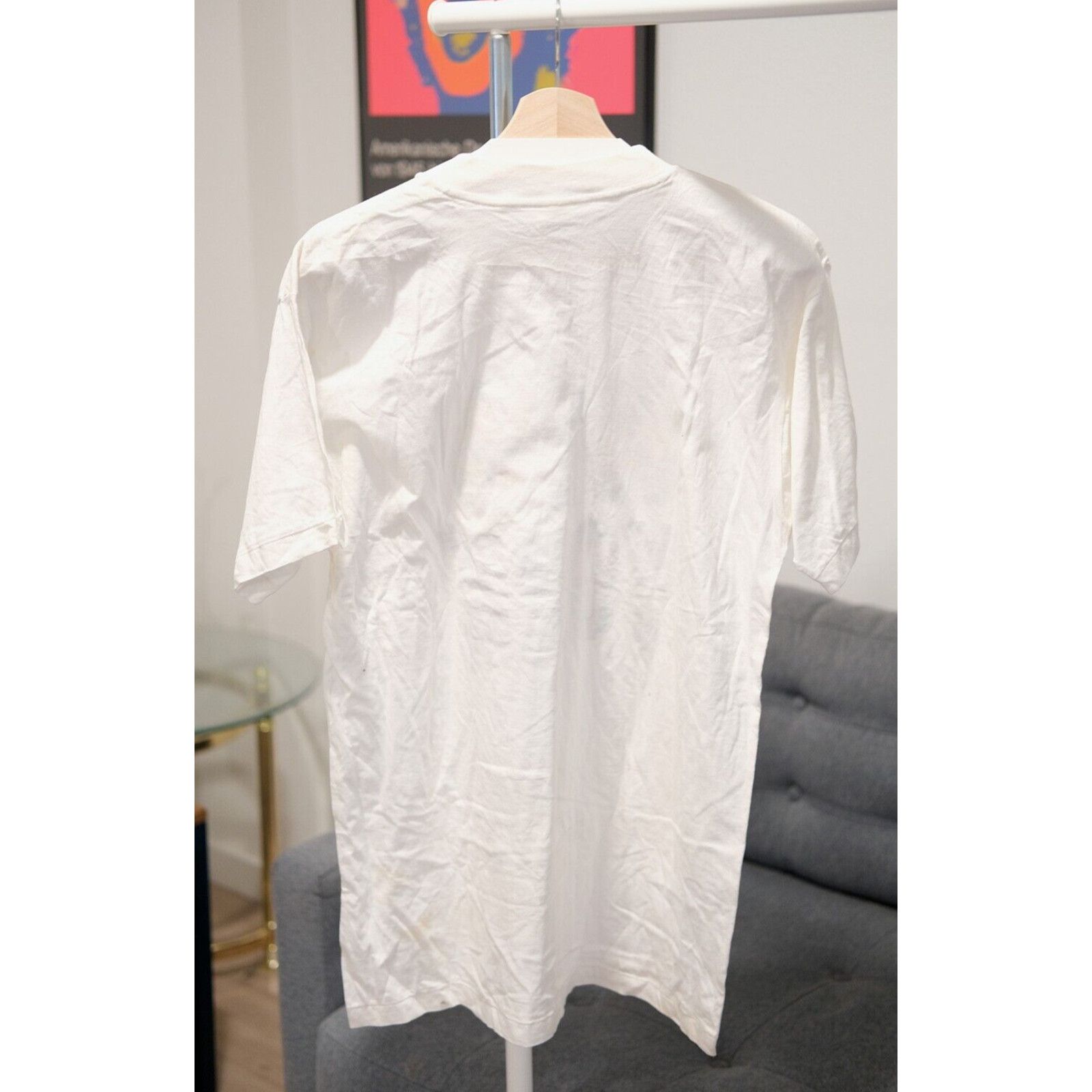 Other Vintage 90s Frank Sinatra New York Art Liberty Graphic Shirt Size US L / EU 52-54 / 3 - 2 Thumbnail