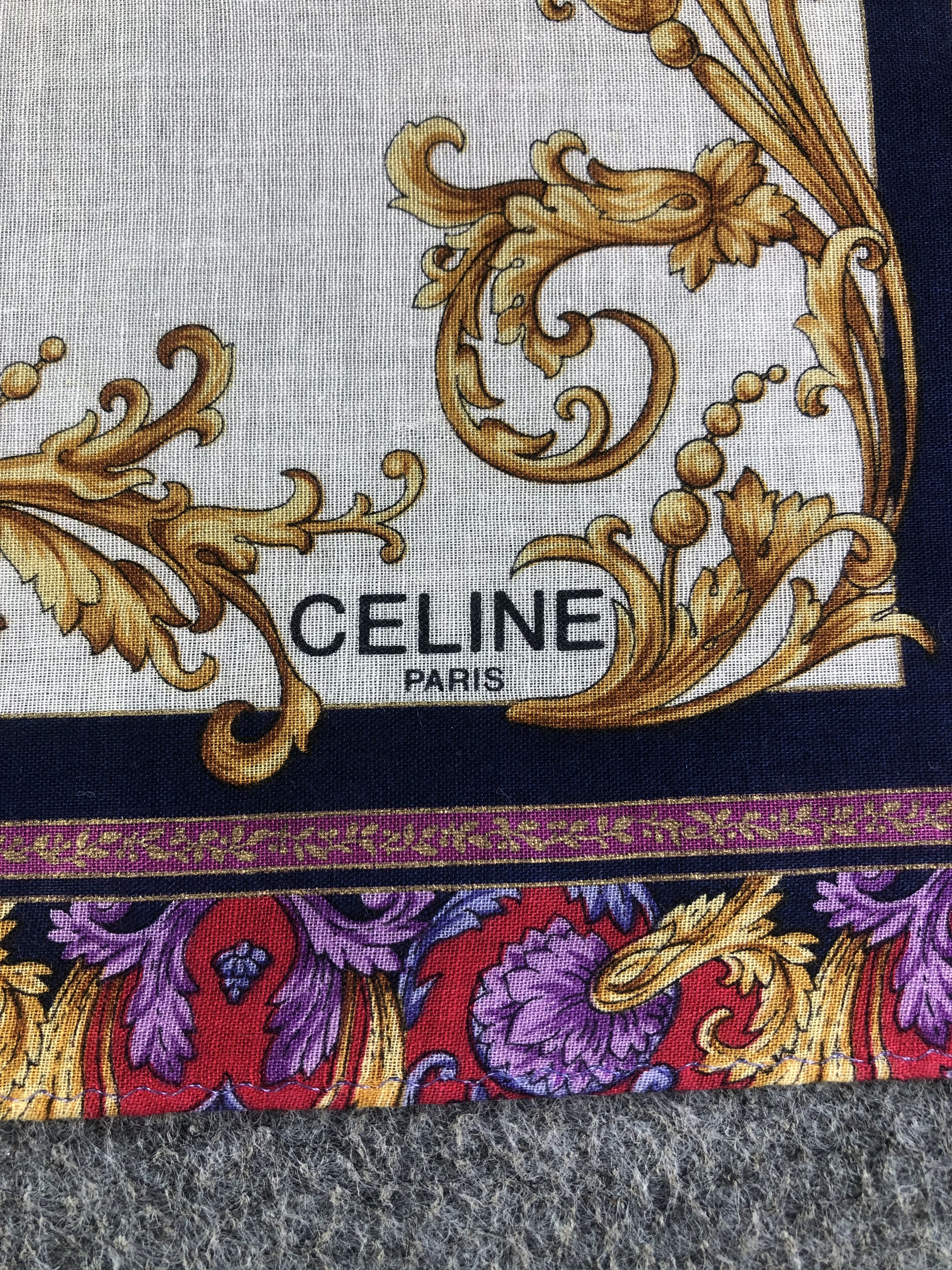 Celine Celine Handkerchief / Bandana / Neckerchief C430 Size ONE SIZE - 5 Thumbnail