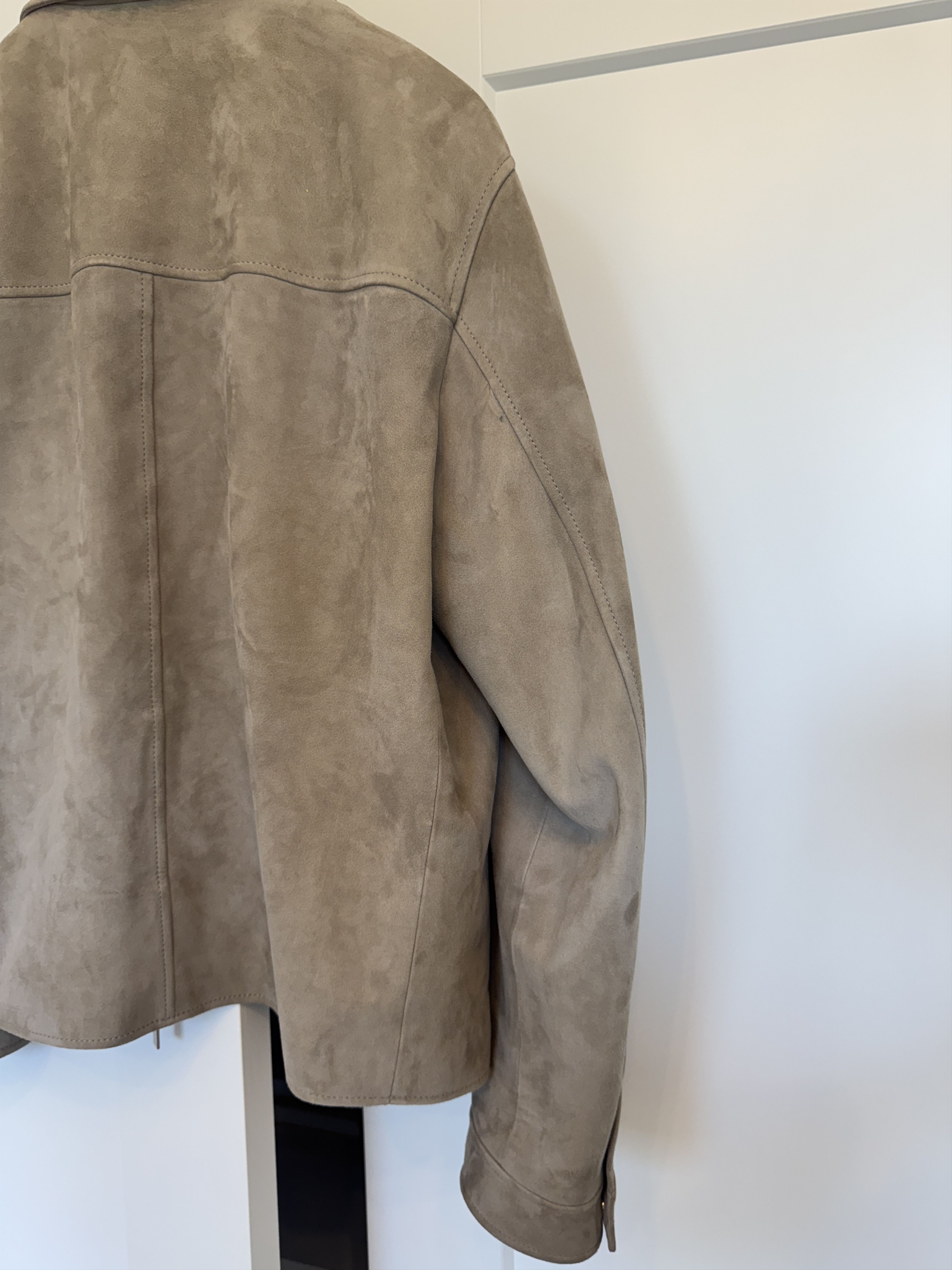 Dior Dior Grey Suede Jacket Size US M / EU 48-50 / 2 - 5 Thumbnail