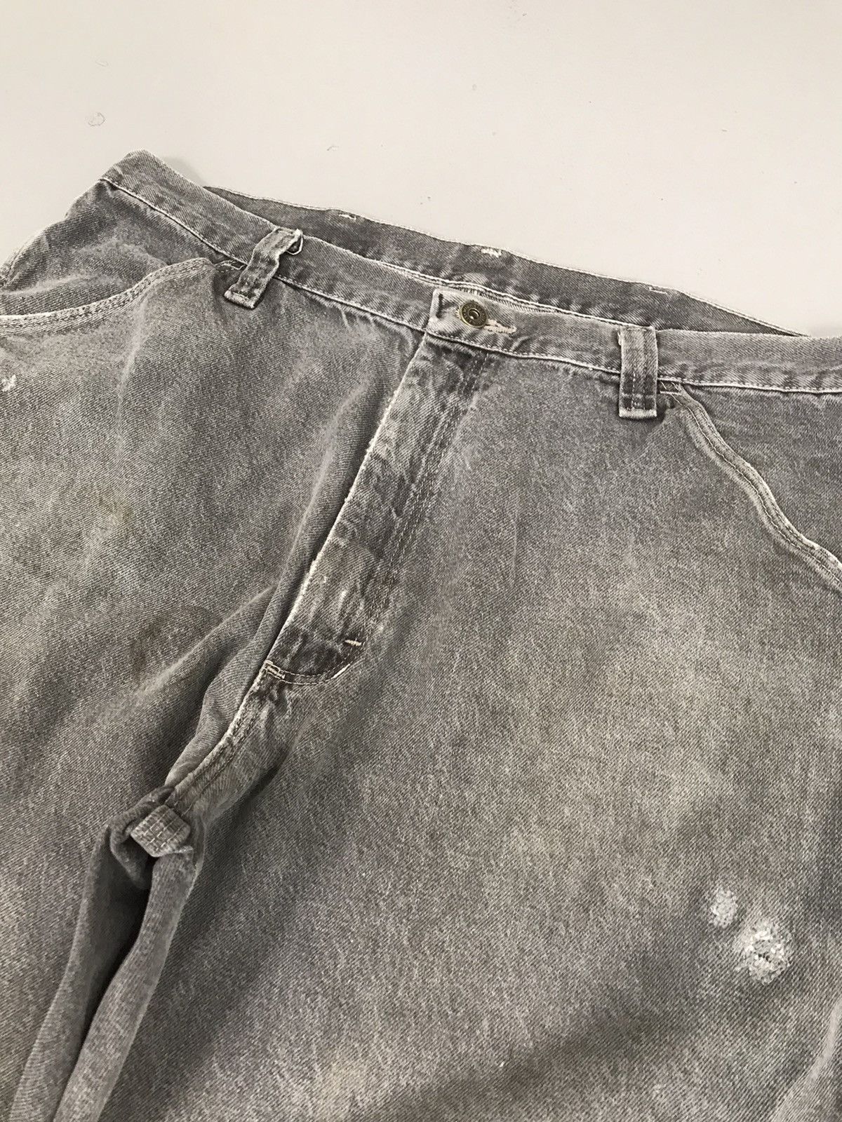 Southpole × Vintage × Wrangler Vintage wrangler carpenter denim jort Size US 38 / EU 54 - 4 Thumbnail