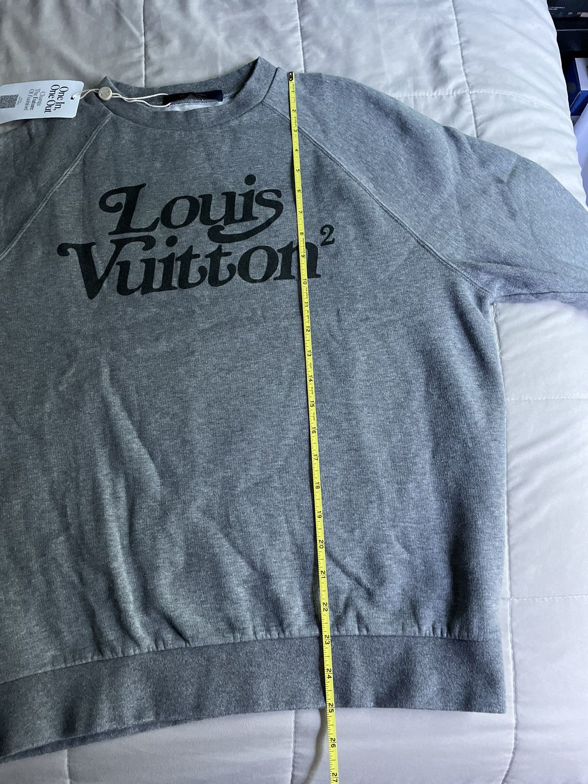 Louis Vuitton × Nigo Louis Vuitton Nigo Grey Sweatshirt Size US S / EU 44-46 / 1 - 6 Thumbnail