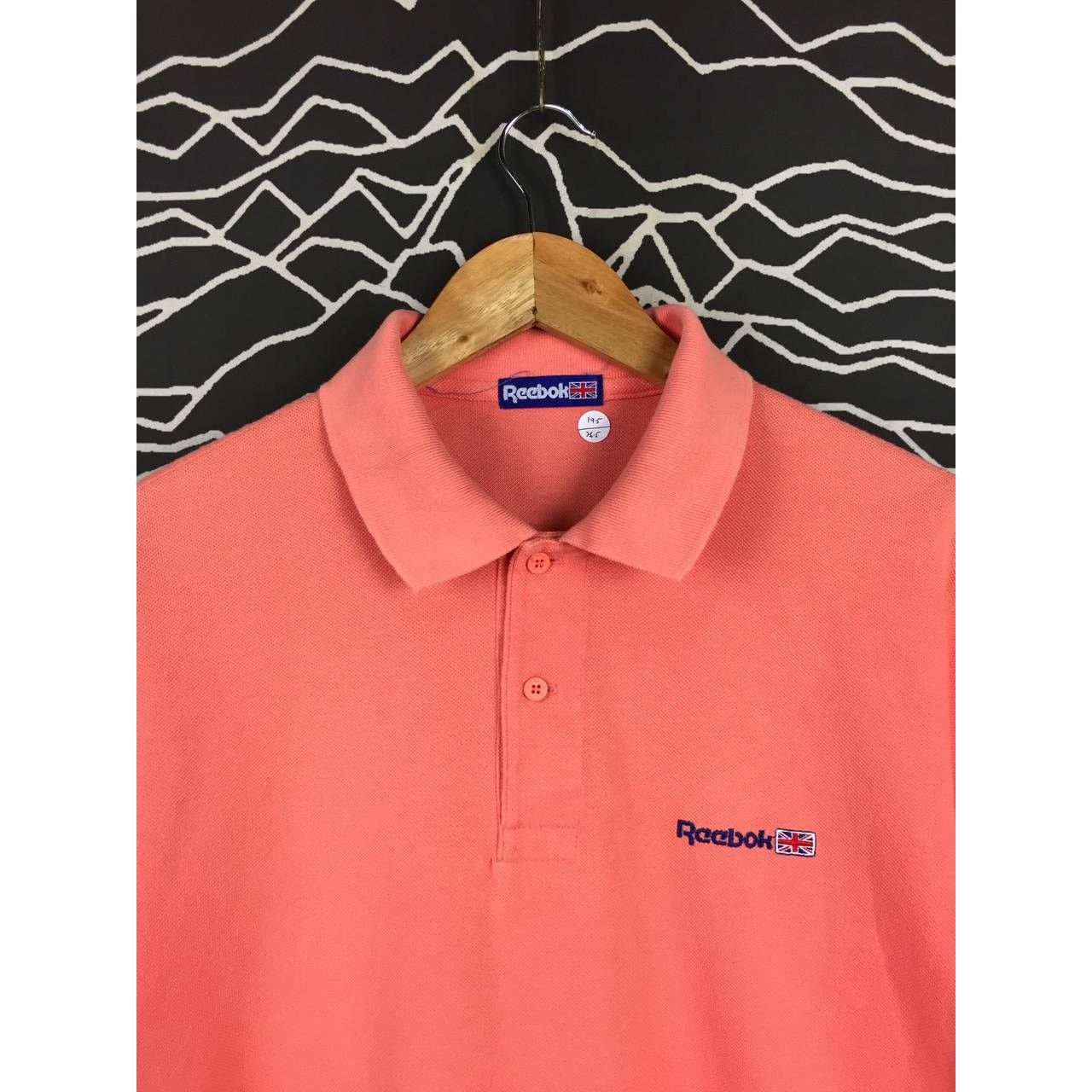 Reebok × Vintage Vtg Reebok Embroidered Logo Pique Polo Tee Size US M / EU 48-50 / 2 - 3 Thumbnail