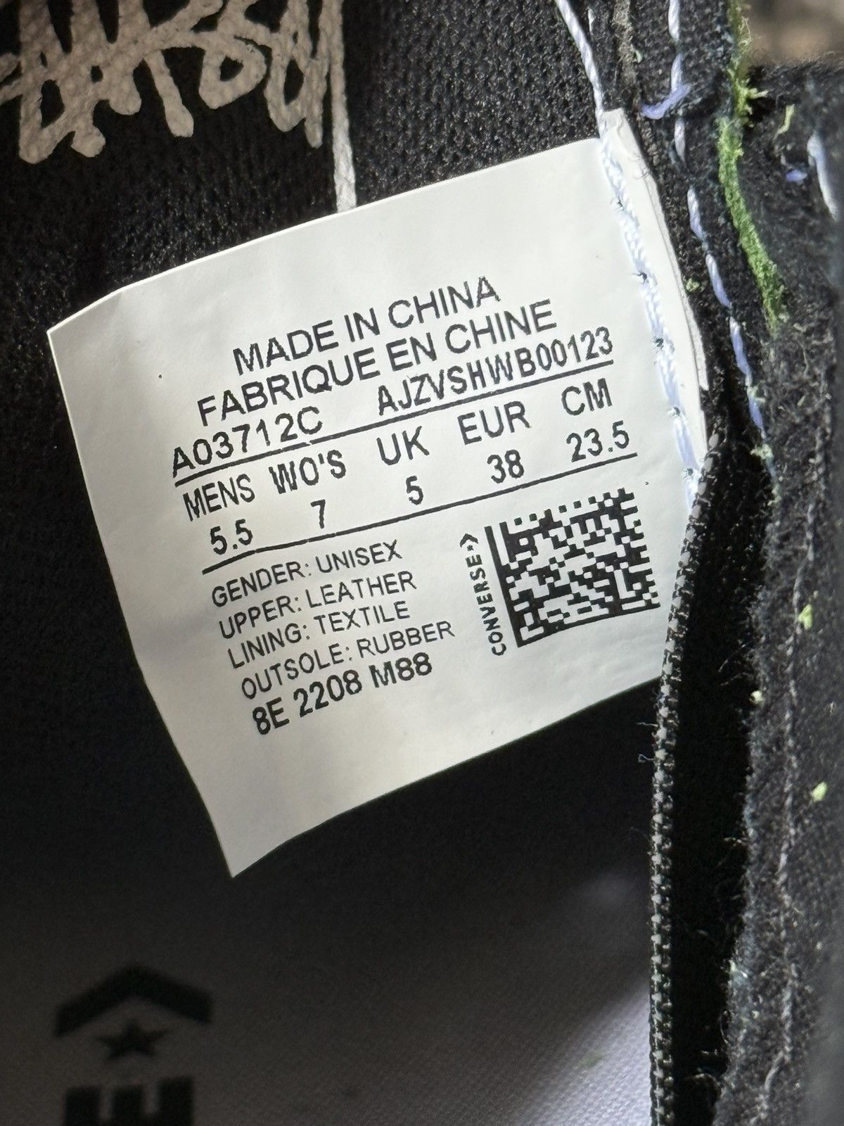 Converse × Stussy STUSSY X CONVERSE ONE STAR PRO LOW “8 BALL” Size US 5.5 / EU 38 - 6 Thumbnail