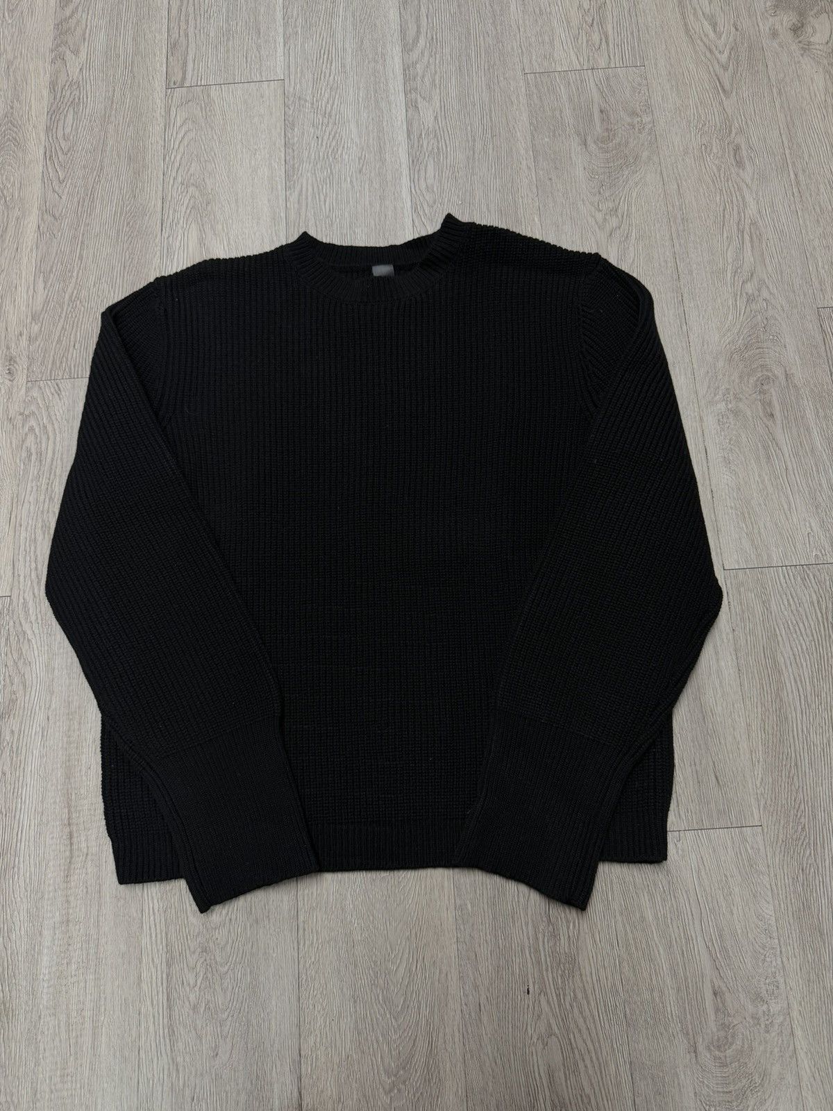 Chrome Hearts Chrome Cashmere Black Triple Cross Crewneck Size US L / EU 52-54 / 3 - 1 Thumbnail