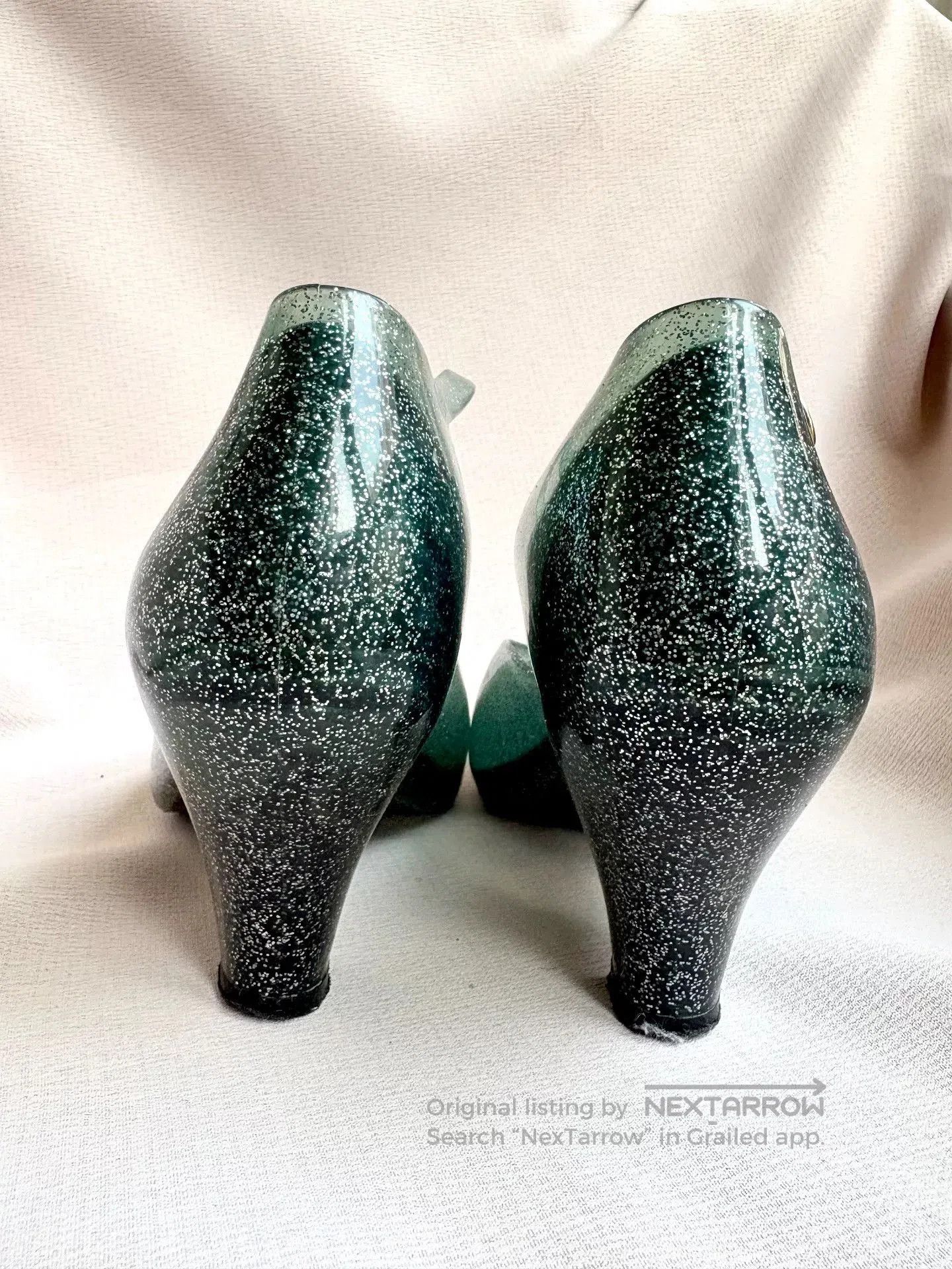 Vivienne Westwood Vivienne Westwood x Melissa Gray Glitter Cat Shoes. Size US 6 / IT 36 - 7 Thumbnail