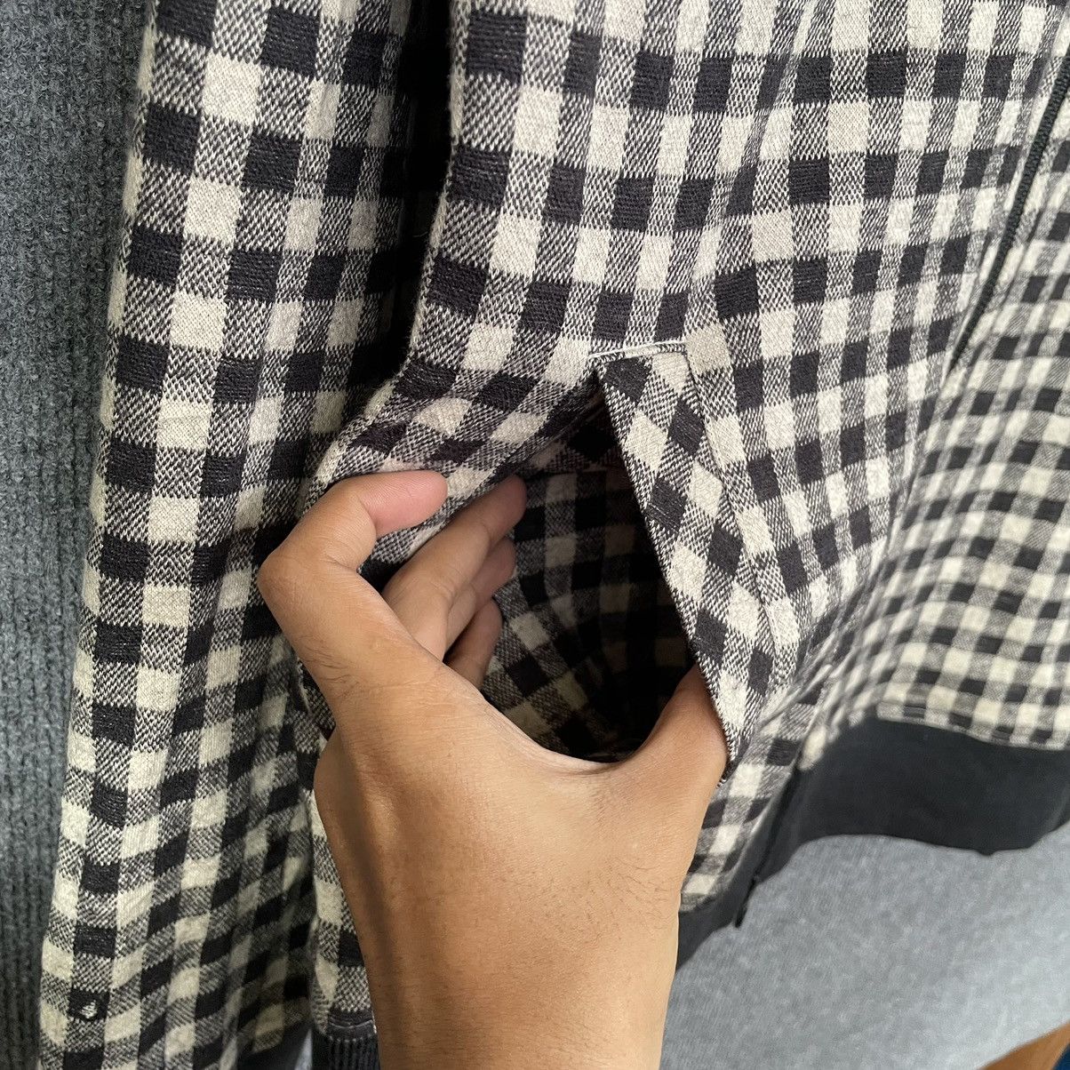 Paul Smith × Vintage Vintage Paul Smith Gingham Zip Up Jacket Size US L / EU 52-54 / 3 - 3 Thumbnail