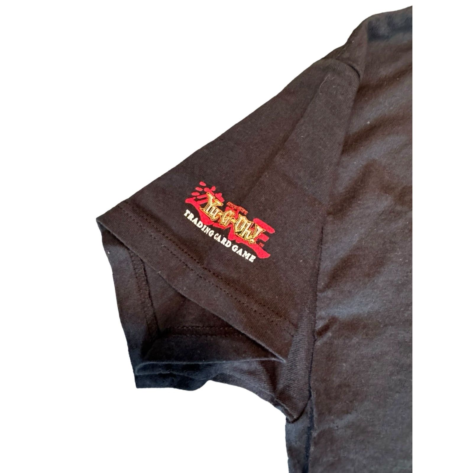 Vintage VINTAGE Yugioh TCG Promo Shirt Adult Small 1996 Konami Flaming Eternity HTF Black Cotton Crew Neck Short Sleeve Men Size US S / EU 44-46 / 1 - 5 Thumbnail