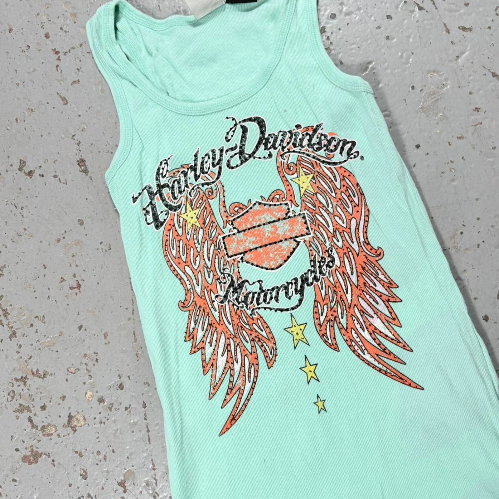 Harley Davidson Vintage harley davidson rhinestone Size L / US 10 / IT 46 - 4 Thumbnail