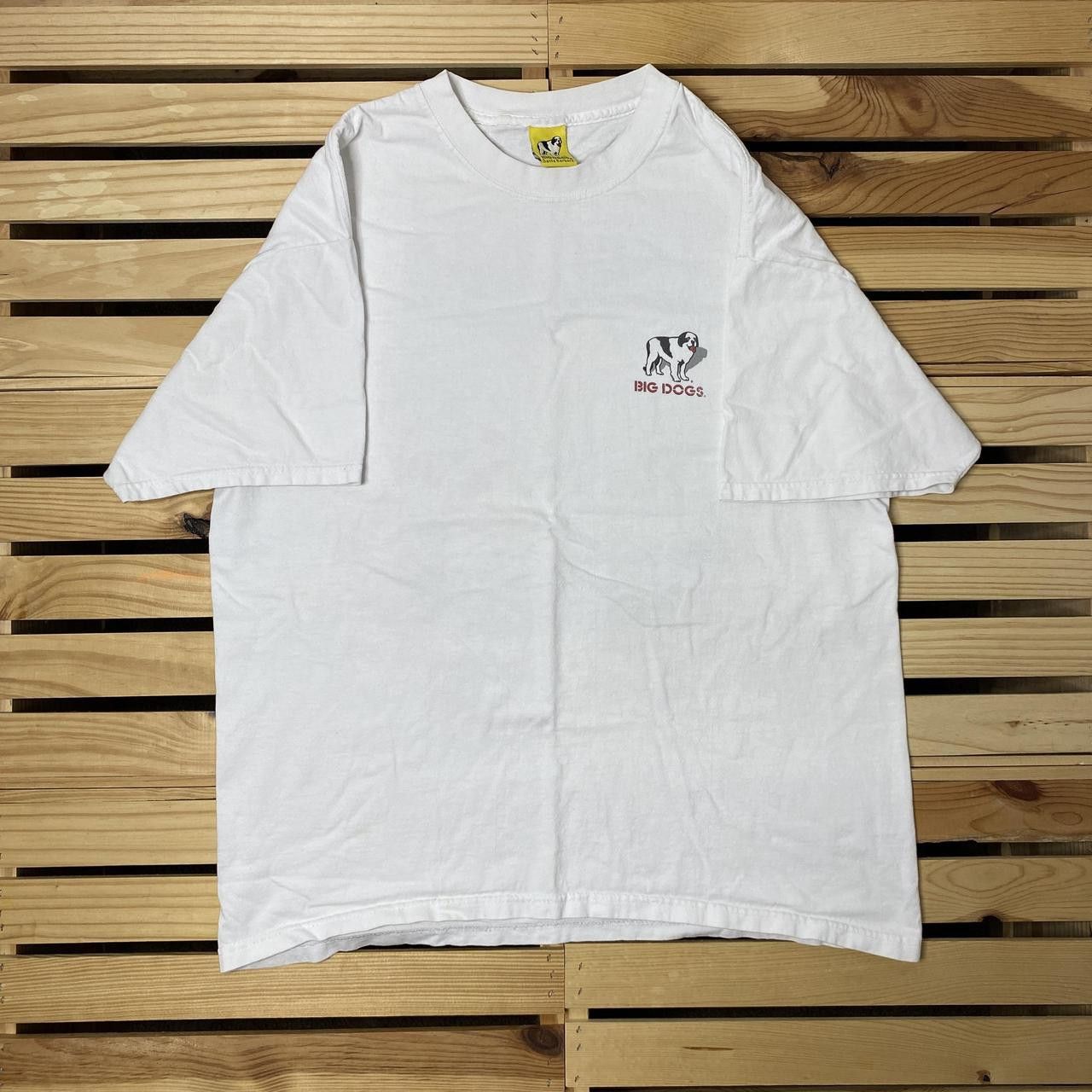 Big Dogs Vintage Big Dog 2001 White Cartoon Nature Tee Size Large Size US L / EU 52-54 / 3 - 2 Thumbnail