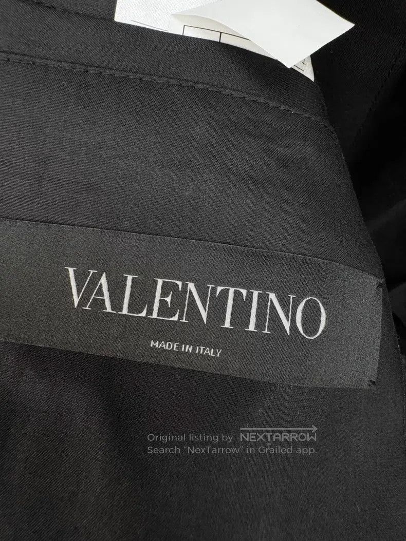 Valentino Valentino Black butterfly embroidered trench coat jacket Size US M / EU 48-50 / 2 - 5 Thumbnail
