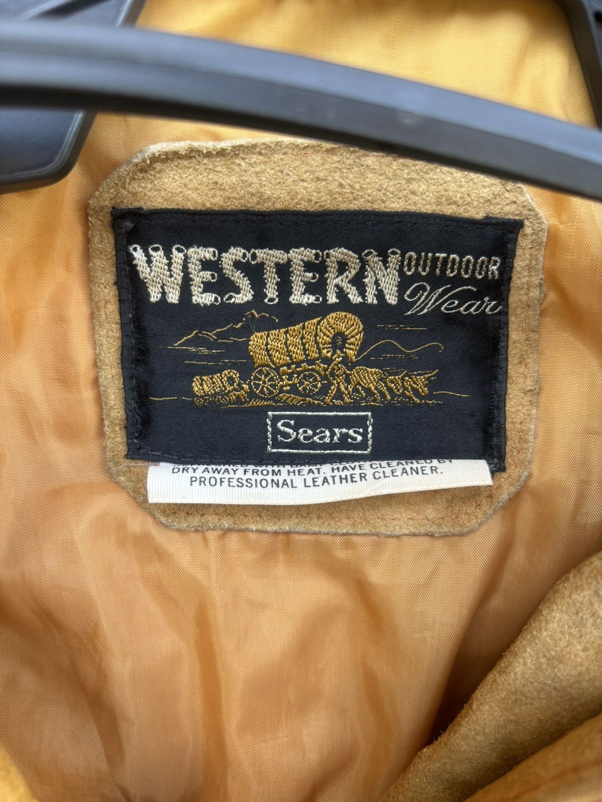 Sears × Vintage Vintage Sears Cowboy leather jacket Size US S / EU 44-46 / 1 - 2 Thumbnail