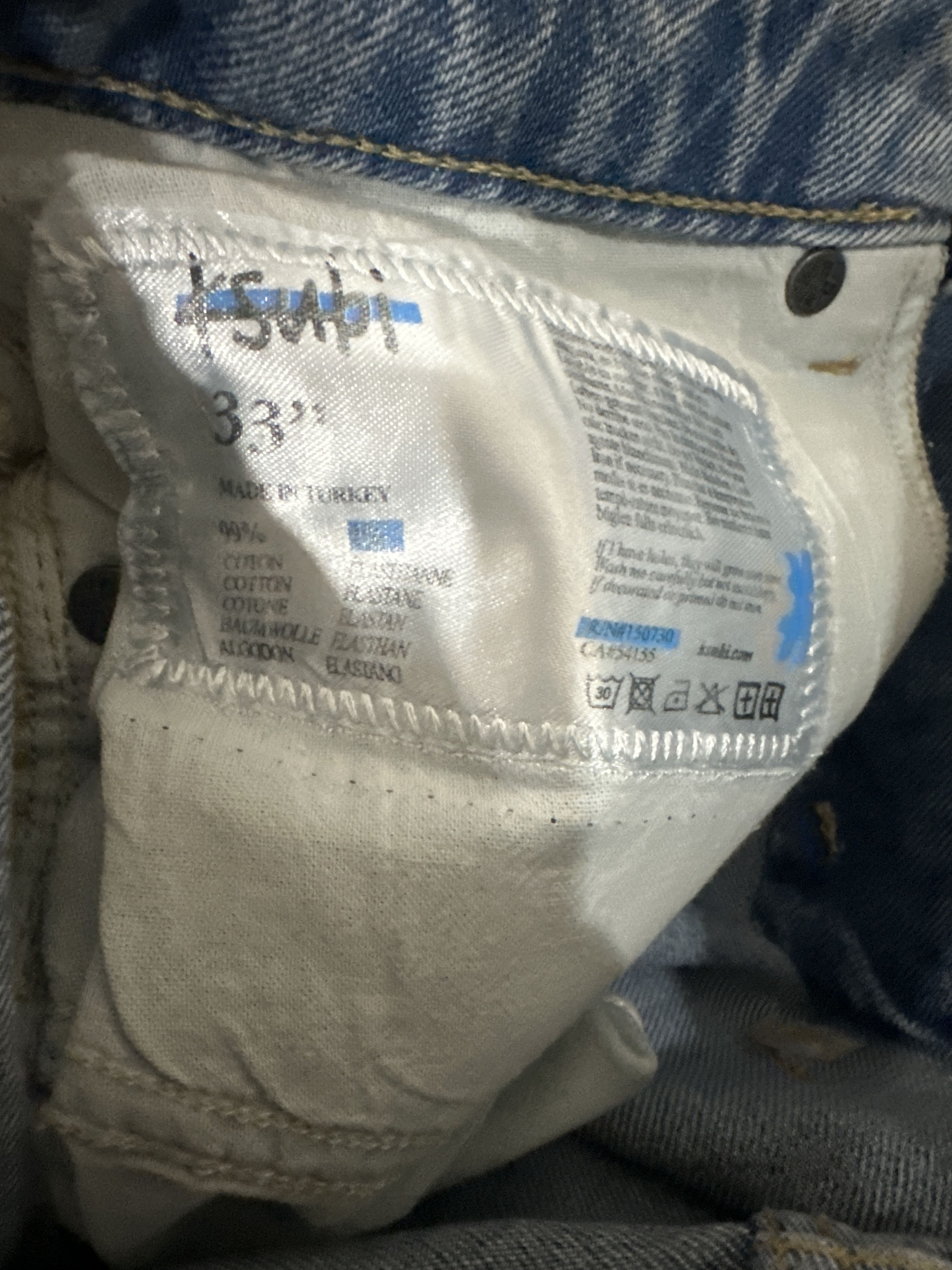 Ksubi Ksubi Van Vinkle Nu Heritage Jeans Size 33 Blue Size US 33 - 10 Thumbnail