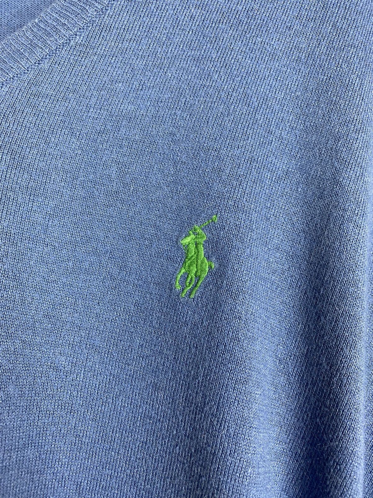 Vintage Polo by Ralph Lauren vintage men’s v neck sweater pullover Size US L / EU 52-54 / 3 - 11 Thumbnail