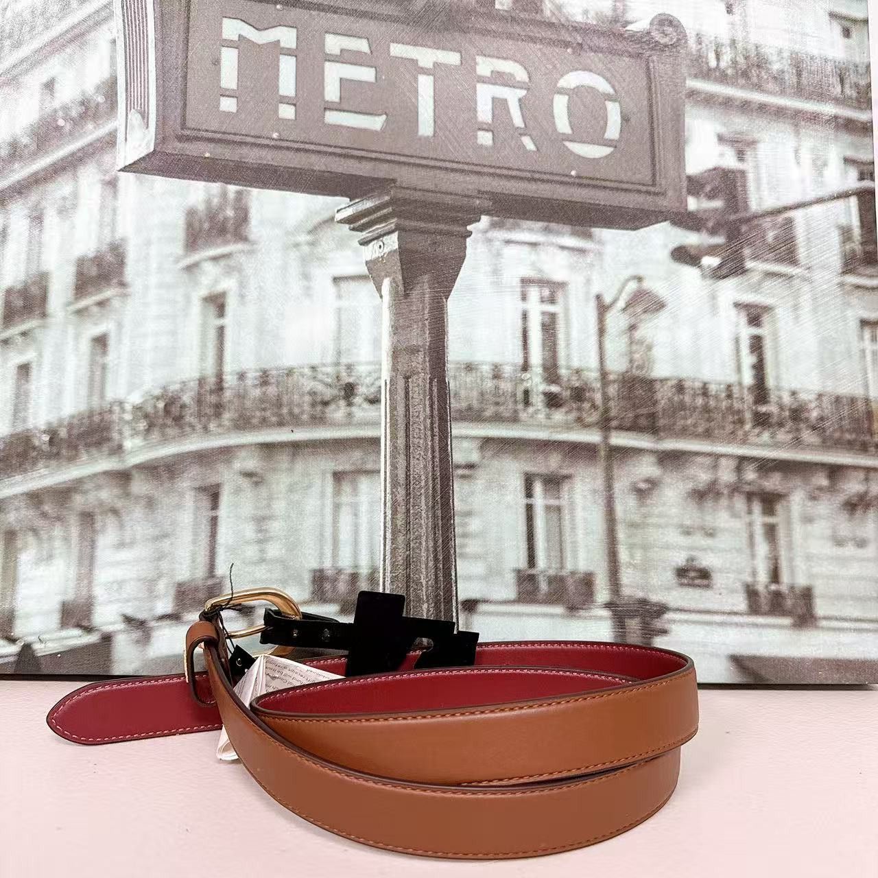 Coach Coach F78180 Brown Classic Belt Size ONE SIZE - 2 Thumbnail