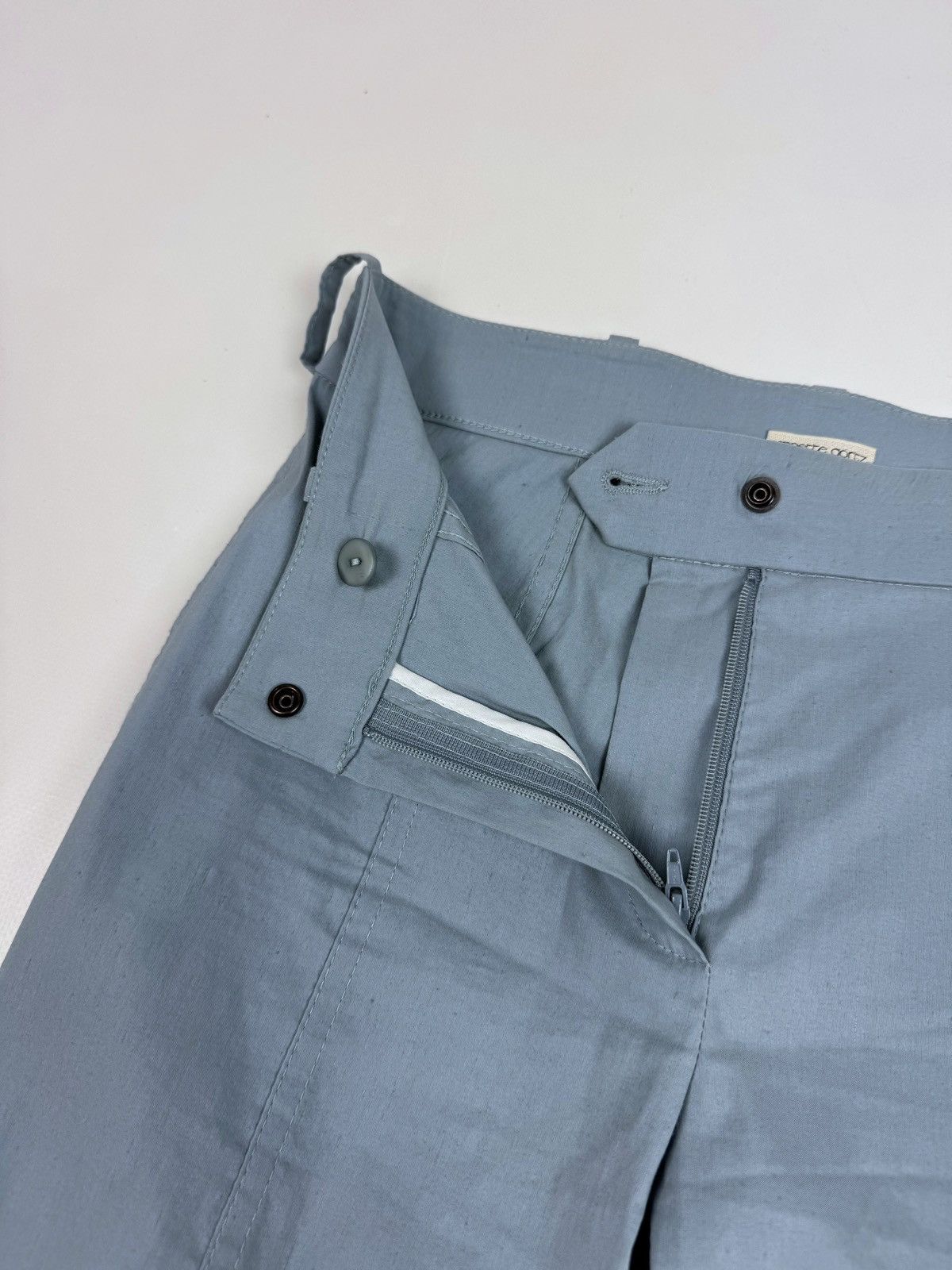 Annette Gortz Annette Gortz Linen Blue Pants Size 24" / US 00 / IT 34 - 6 Thumbnail