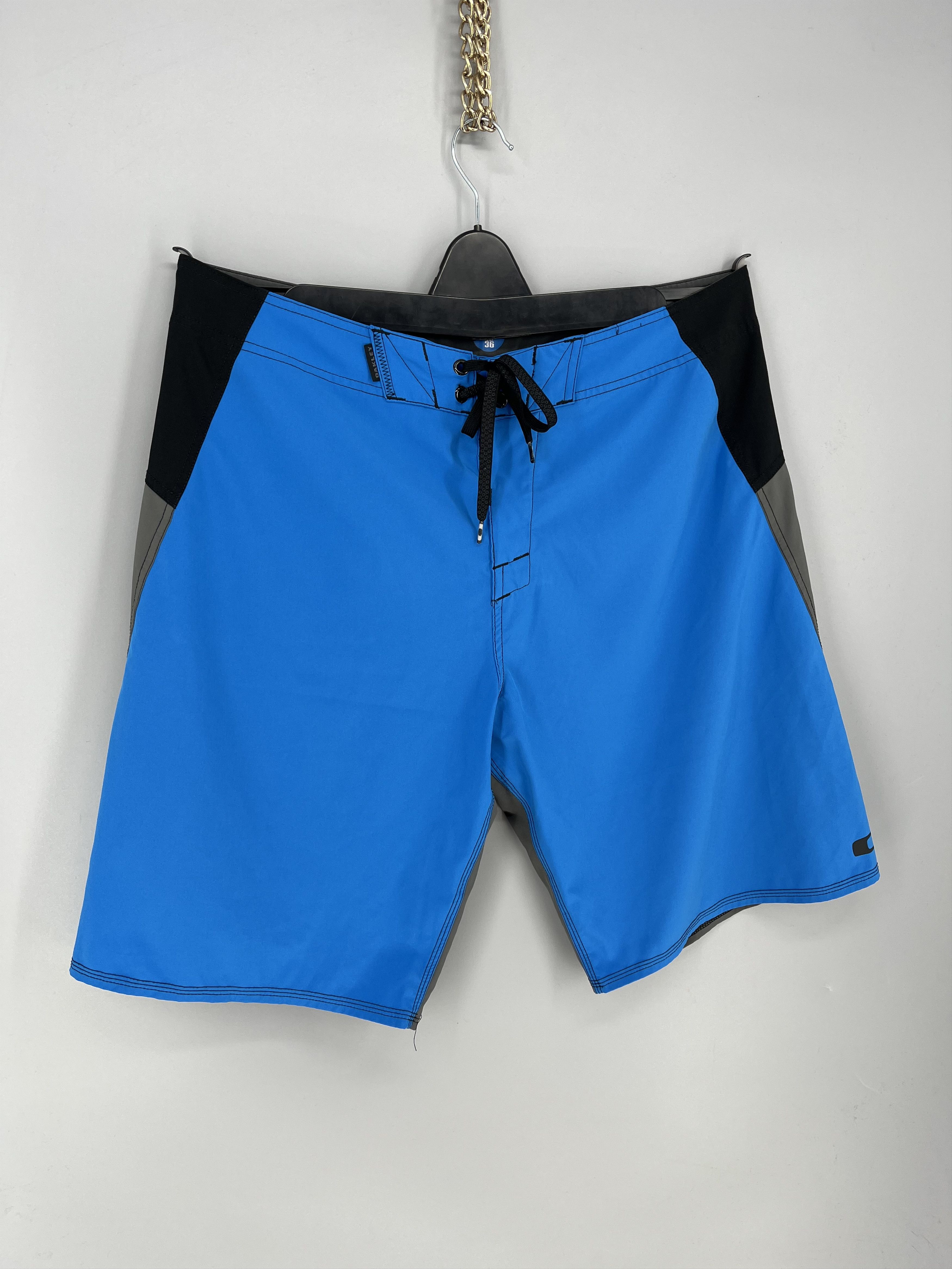 Oakley Surf Oakley Sidetrack 21" Board Shorts - Blue/Black/Grey Size US 36 / EU 52 - 2 Thumbnail