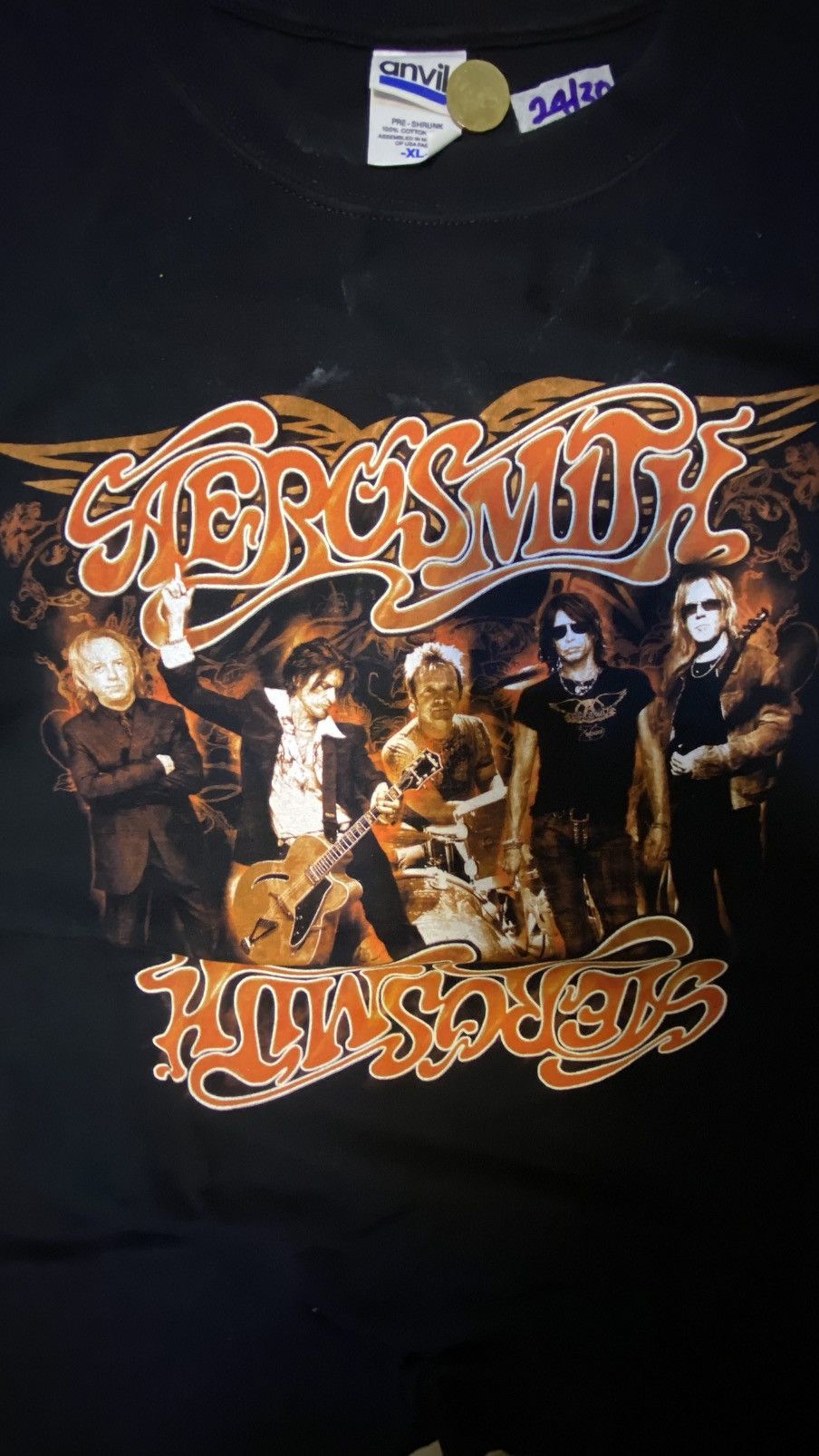 Band Tees Aerosmith Tour 2006 Band Tee Size US XL / EU 56 / 4 - 4 Thumbnail