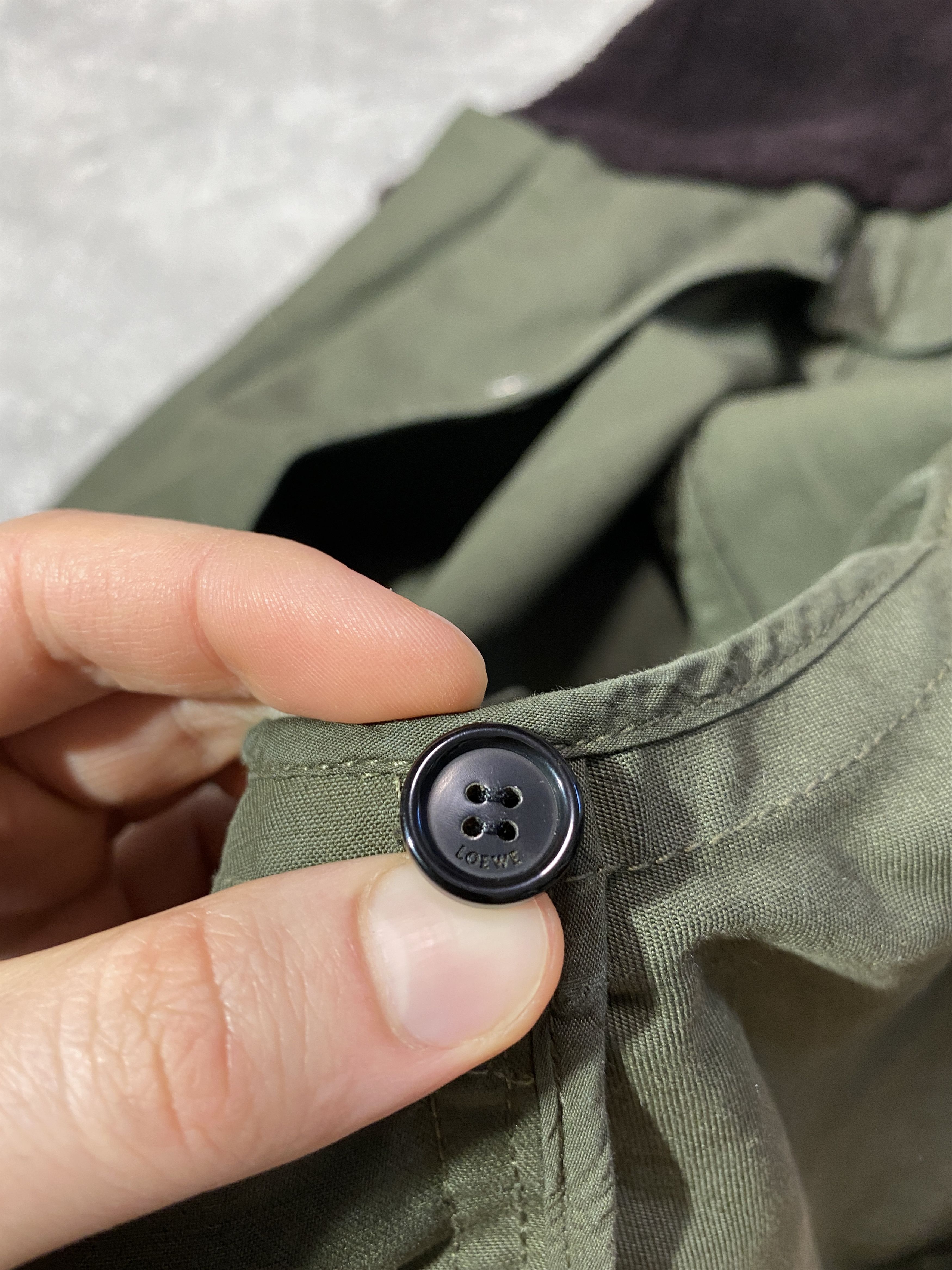 Loewe SS25 LOEWE MILITARY STYLE PROTOTYPE/SAMPLE CANVAS JACKET Size US M / EU 48-50 / 2 - 16 Thumbnail