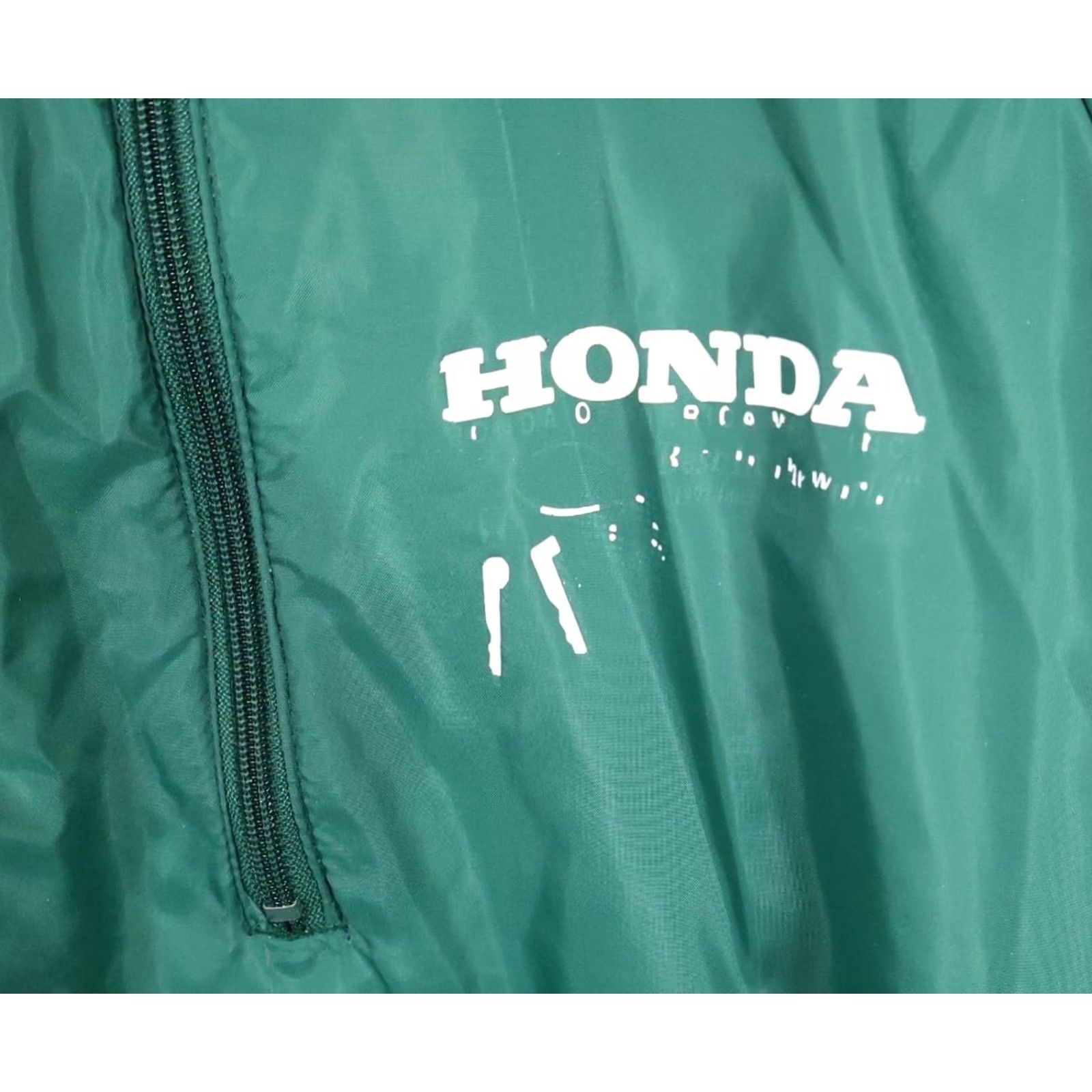 Vintage VINTAGE 80s King Louie Honda Windbreaker Jacket Mens XL Green 1/4 Zip USA Made Pullover Size US XL / EU 56 / 4 - 5 Thumbnail