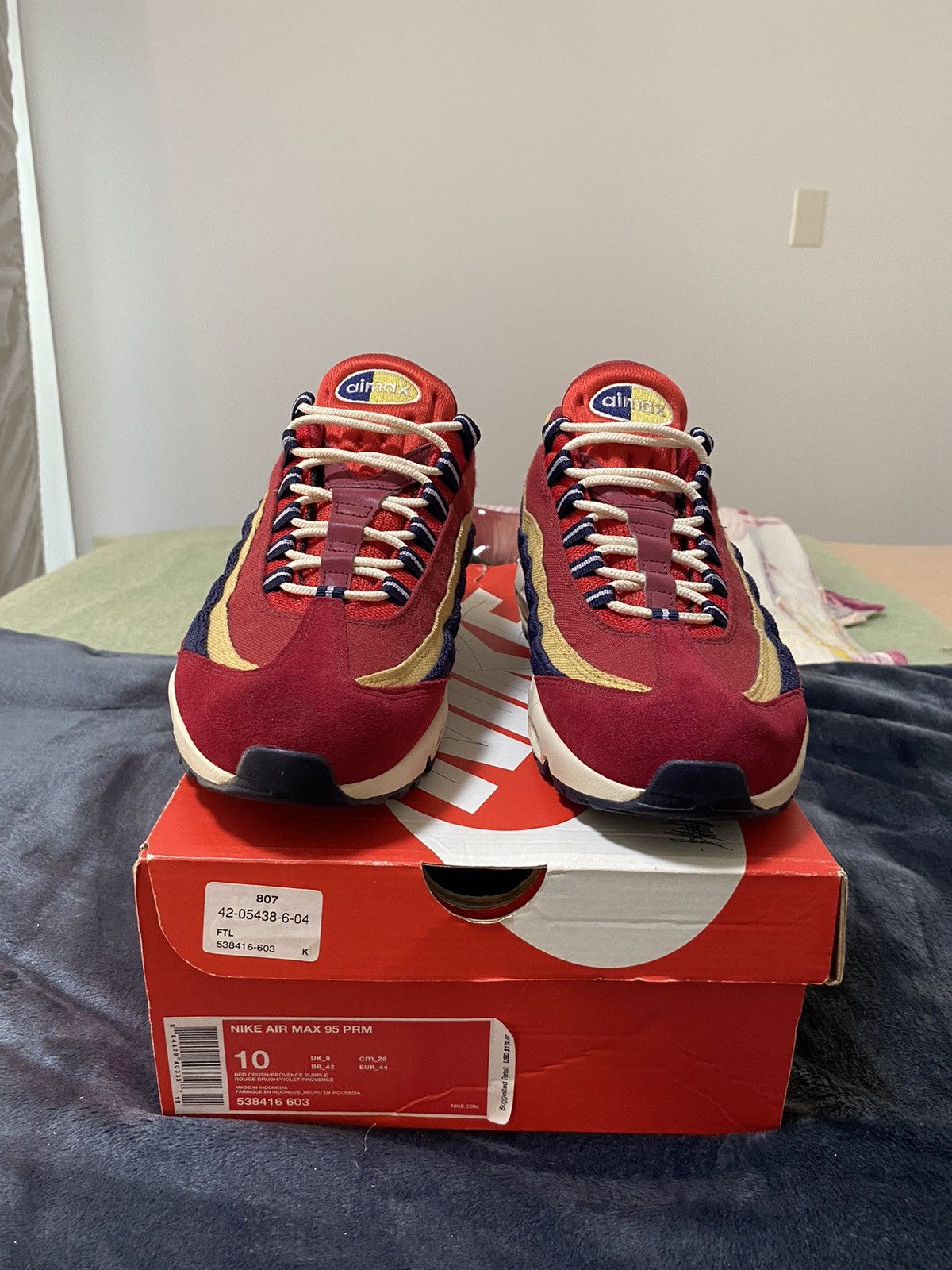 Vintage Nike Air Max 95 PRM (2018) Size 10 Men’s shoes Size US 9.5 / EU 42-43 - 2 Thumbnail