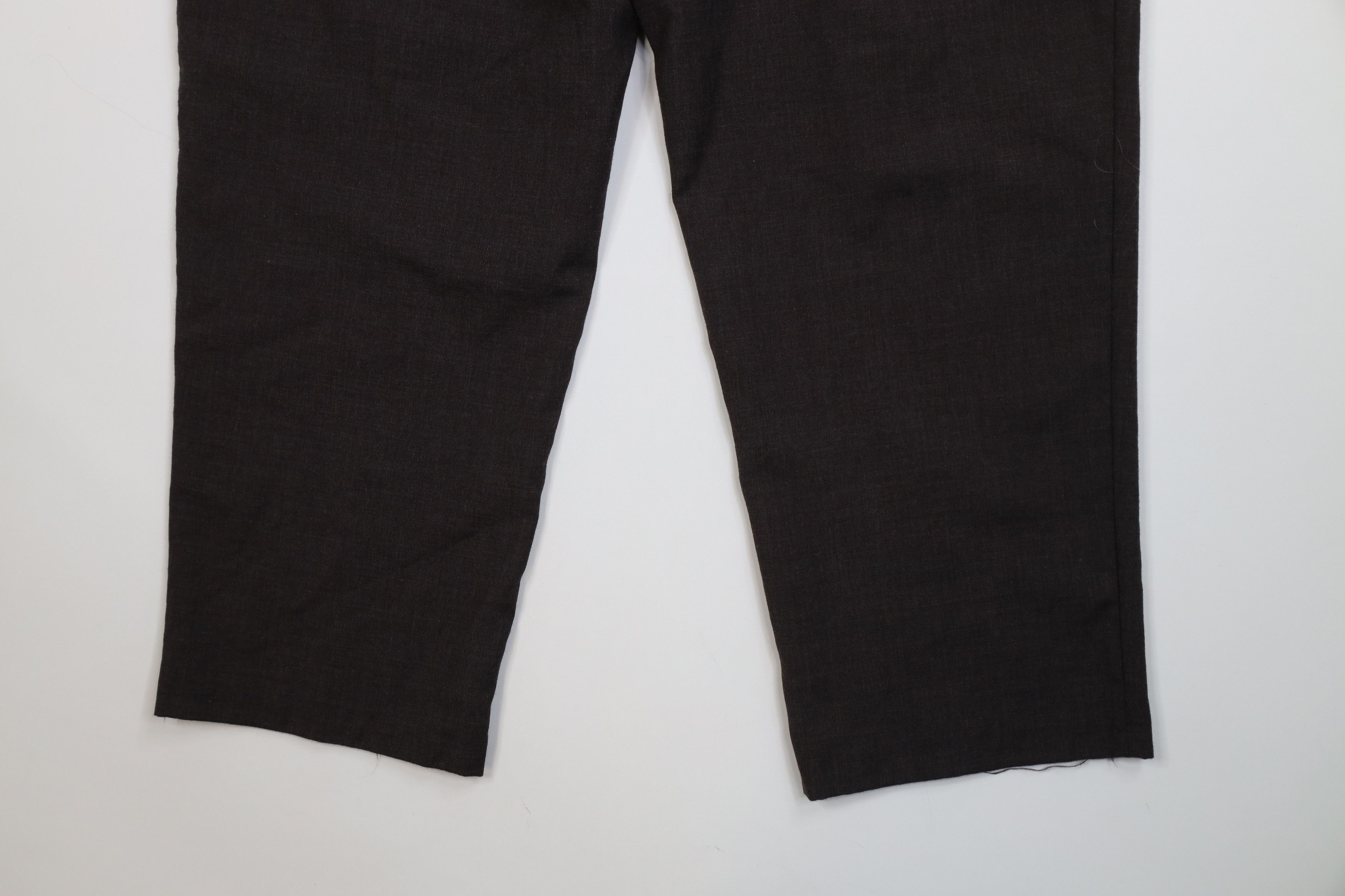 Vintage Vintage 70s Streetwear Knit Wide Leg Chino Pants Brown USA Size US 42 / EU 58 - 11 Thumbnail